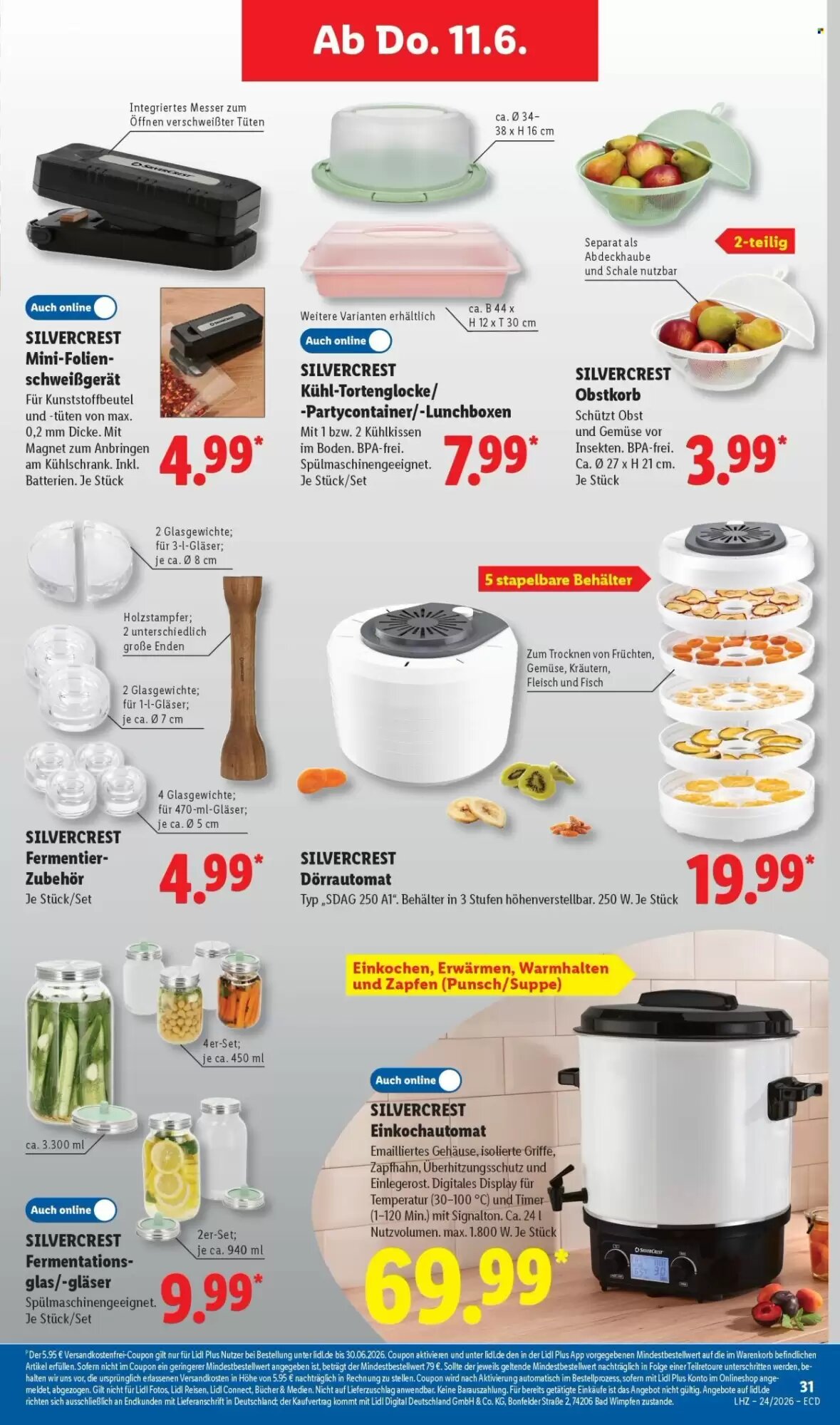 Lidl Prospekt (ab 08.06.2026) zum Blättern - Seite 31