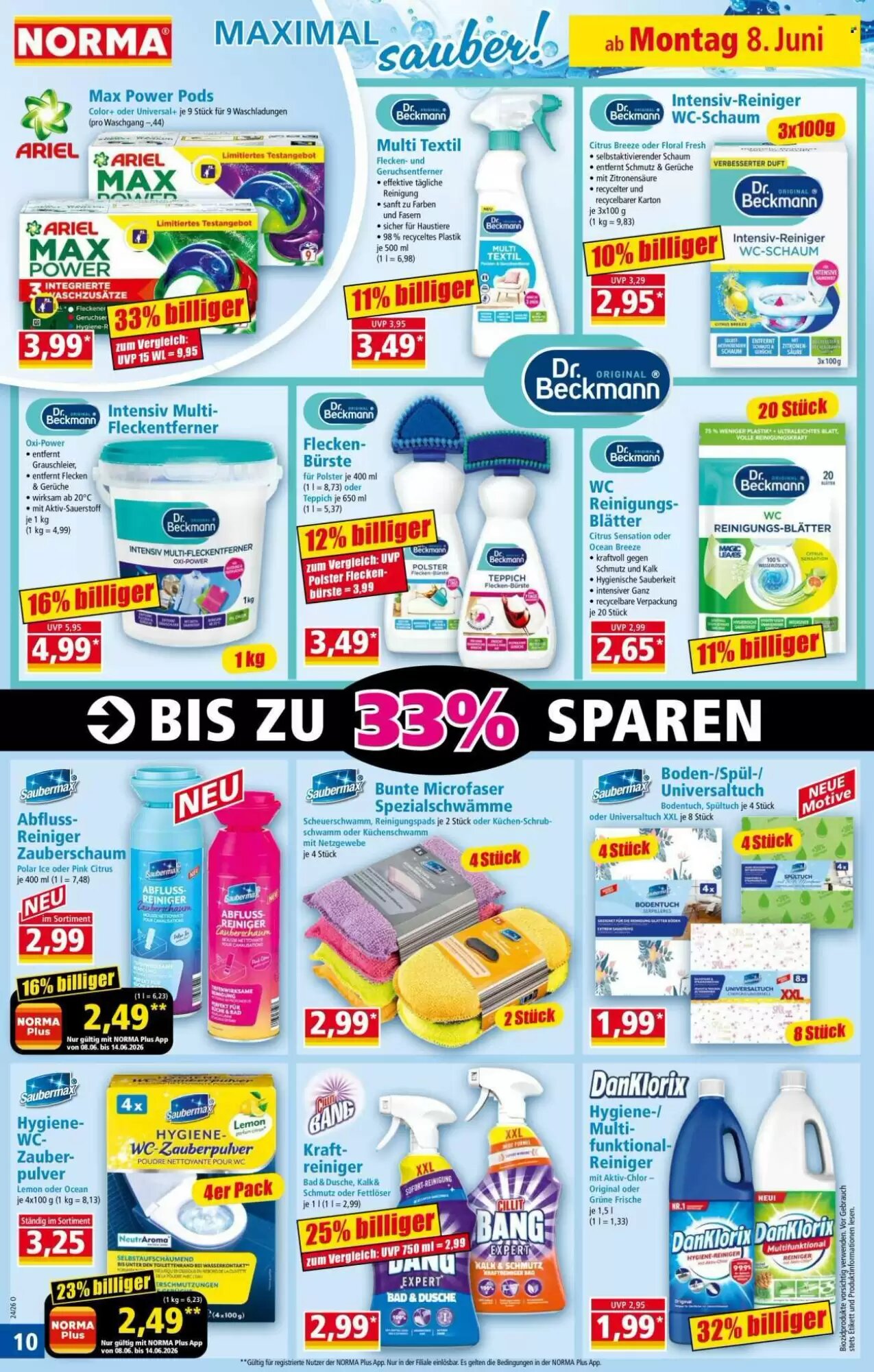 Norma Prospekt (ab 08.06.2026) zum Blättern - Seite 10