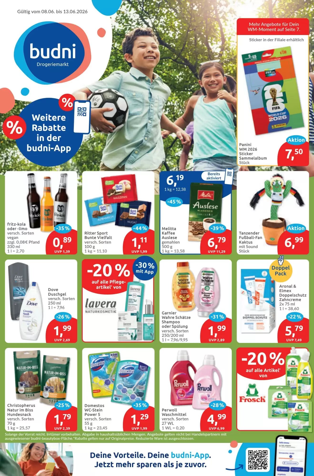 Budni Prospekt (ab 08.06.2026) zum Blättern - Seite 1