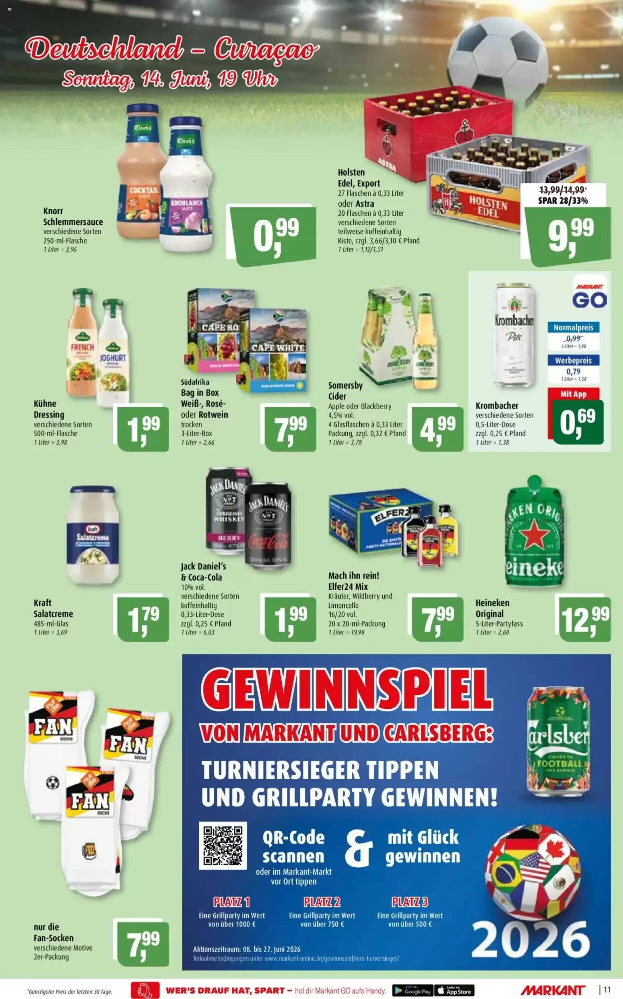 Markant Markt Prospekt (ab 08.06.2026) zum Blättern - Seite 11