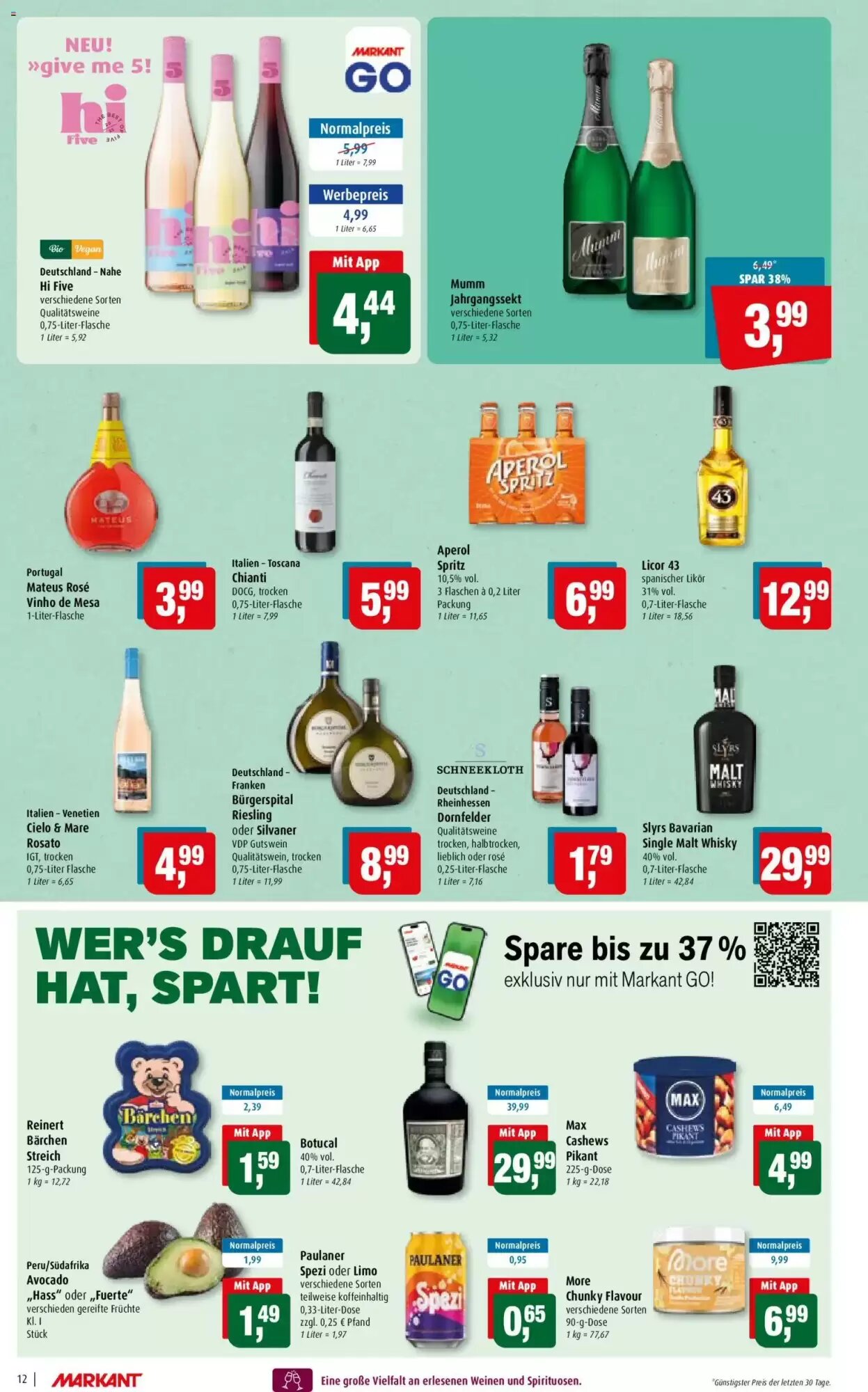 Markant Markt Prospekt (ab 08.06.2026) zum Blättern - Seite 12