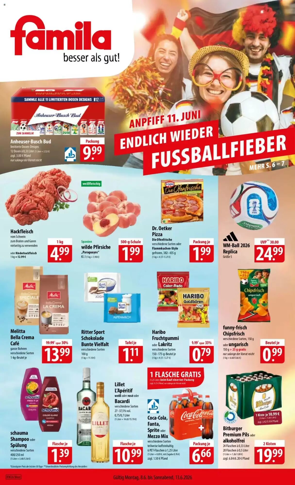 Famila Nord Ost Prospekt (ab 08.06.2026) zum Blättern - Seite 1