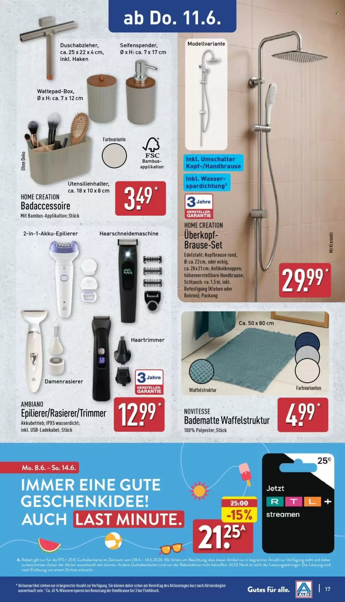 Aldi Nord Prospekt (ab 08.06.2026) zum Blättern - Seite 21