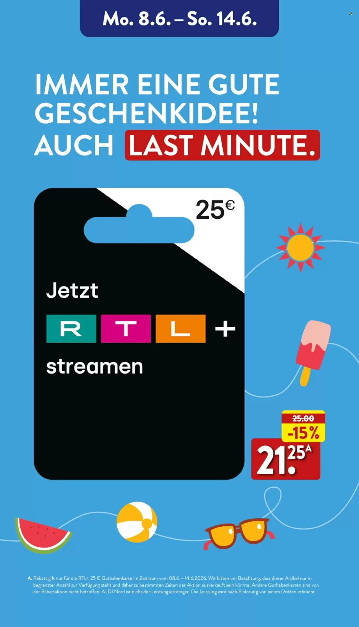Aldi Nord Prospekt (ab 08.06.2026) zum Blättern - Seite 38