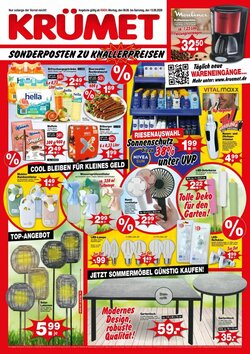 Krümet Sonderposten Prospekt (ab 08.06.2026) zum Blättern
