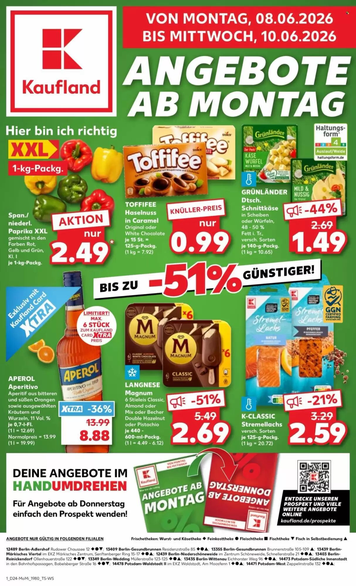 Kaufland Prospekt (ab 08.06.2026) zum Blättern - Seite 1