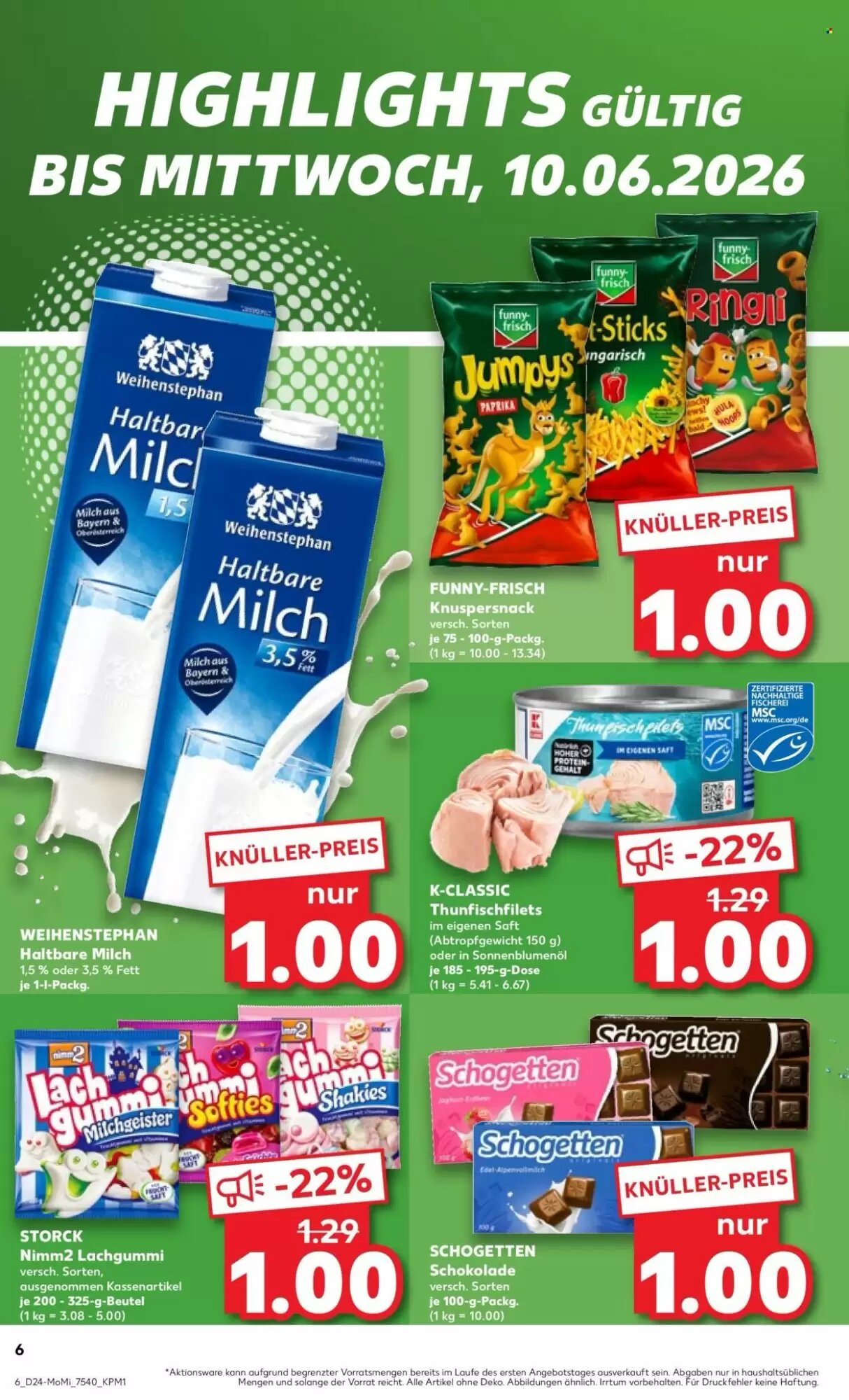Kaufland Prospekt (ab 08.06.2026) zum Blättern - Seite 6