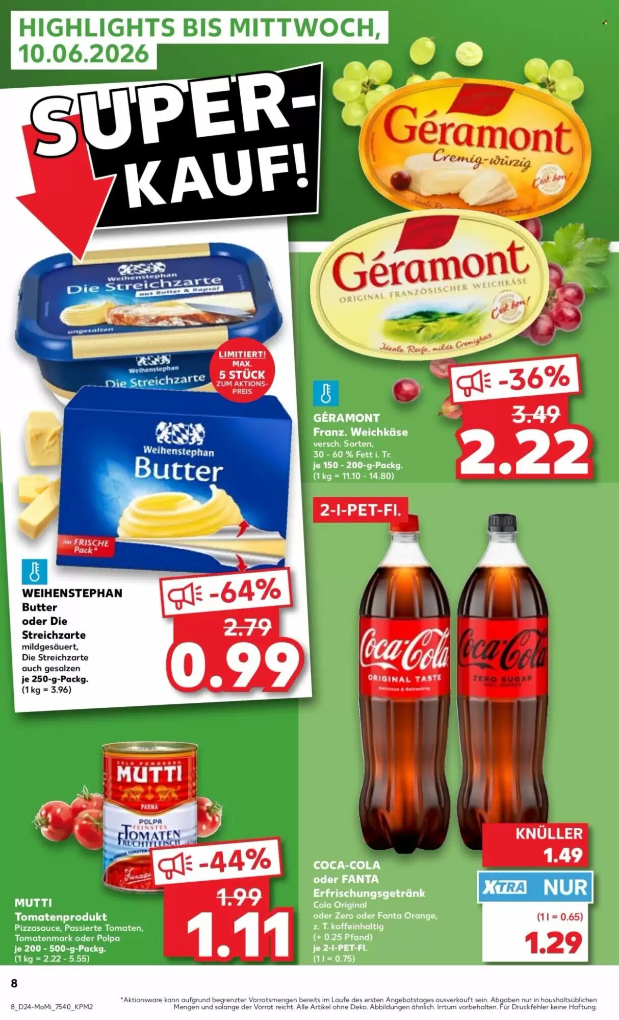 Kaufland Prospekt (ab 08.06.2026) zum Blättern - Seite 8
