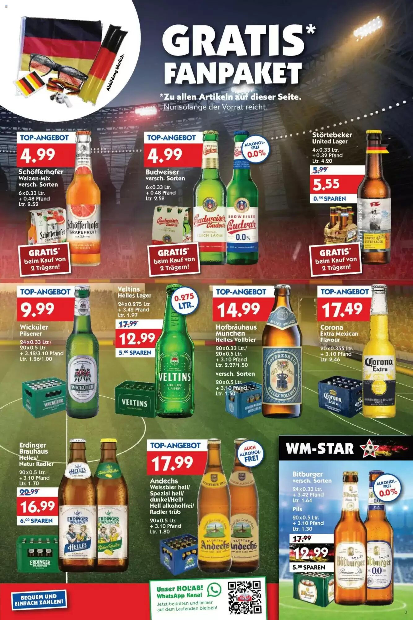 Hol'ab Getränkemarkt Prospekt (ab 08.06.2026) zum Blättern - Seite 3