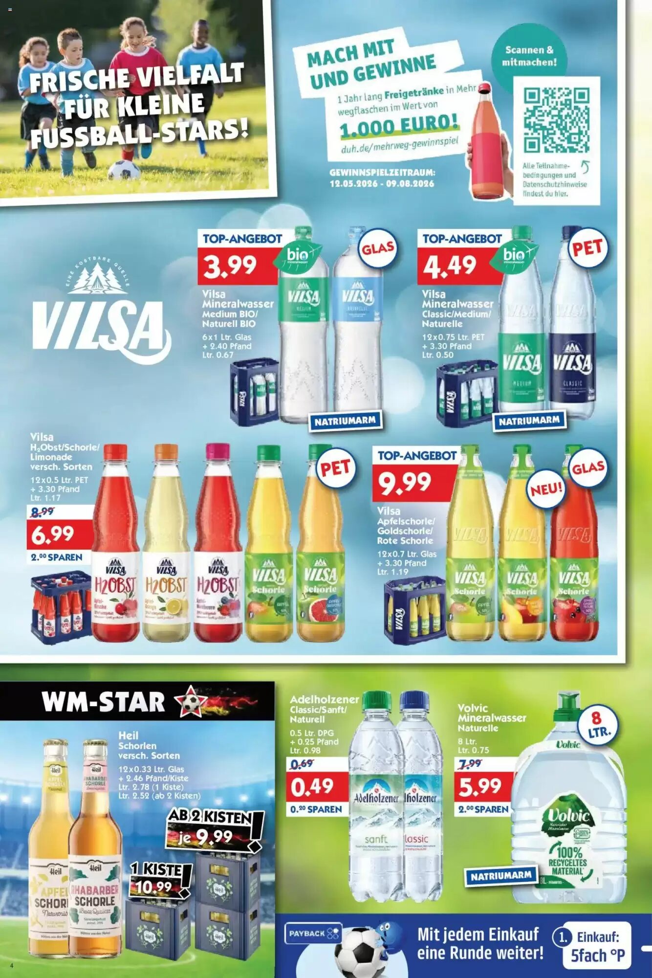 Hol'ab Getränkemarkt Prospekt (ab 08.06.2026) zum Blättern - Seite 4
