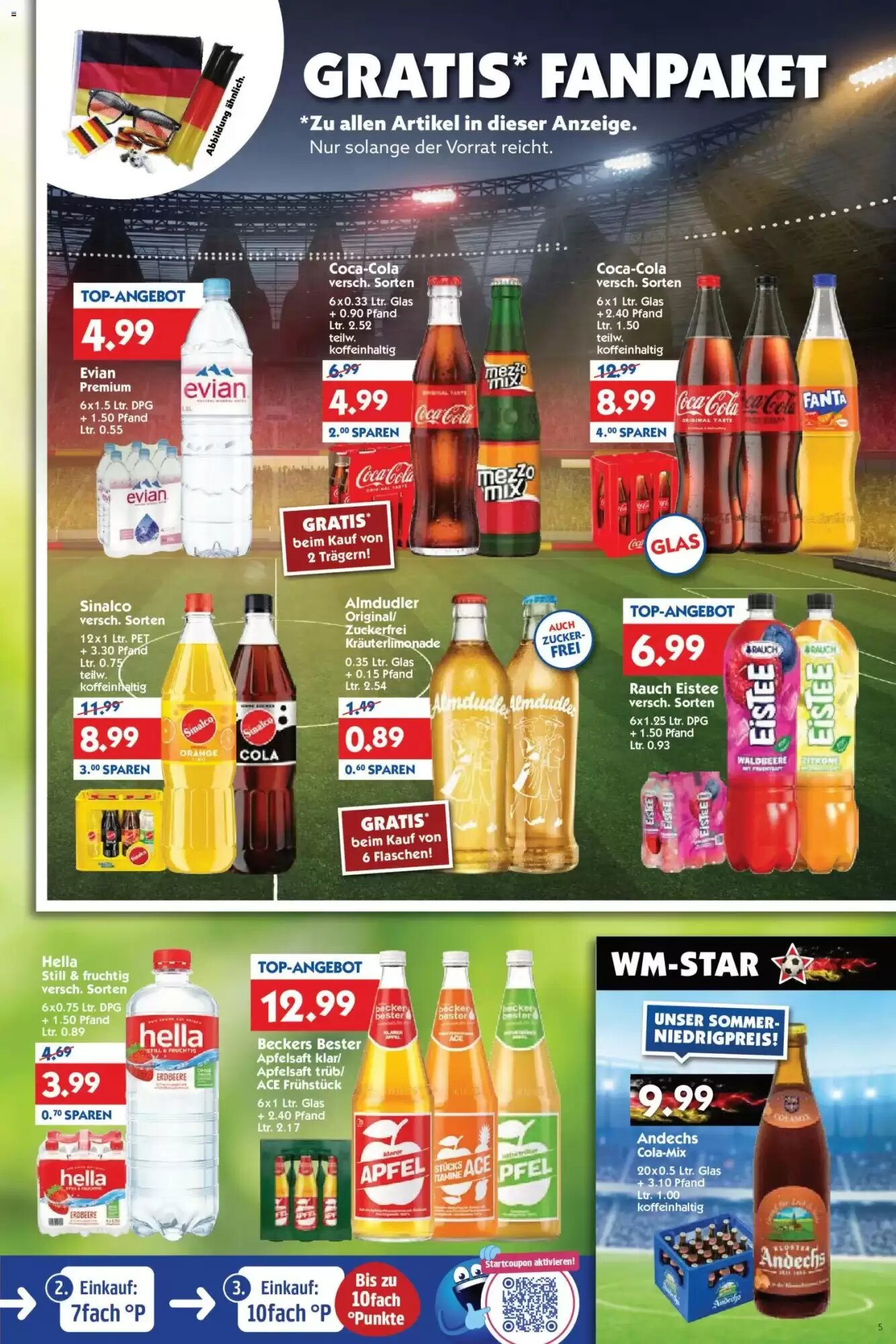 Hol'ab Getränkemarkt Prospekt (ab 08.06.2026) zum Blättern - Seite 5