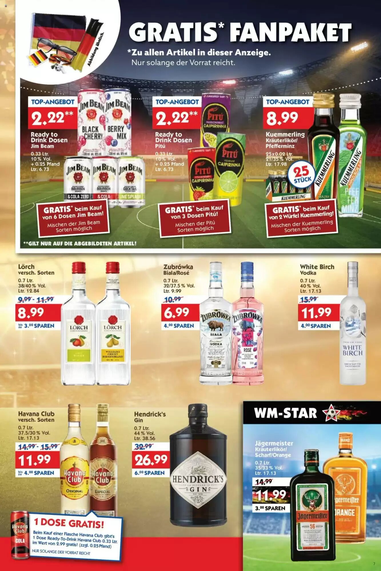 Hol'ab Getränkemarkt Prospekt (ab 08.06.2026) zum Blättern - Seite 7