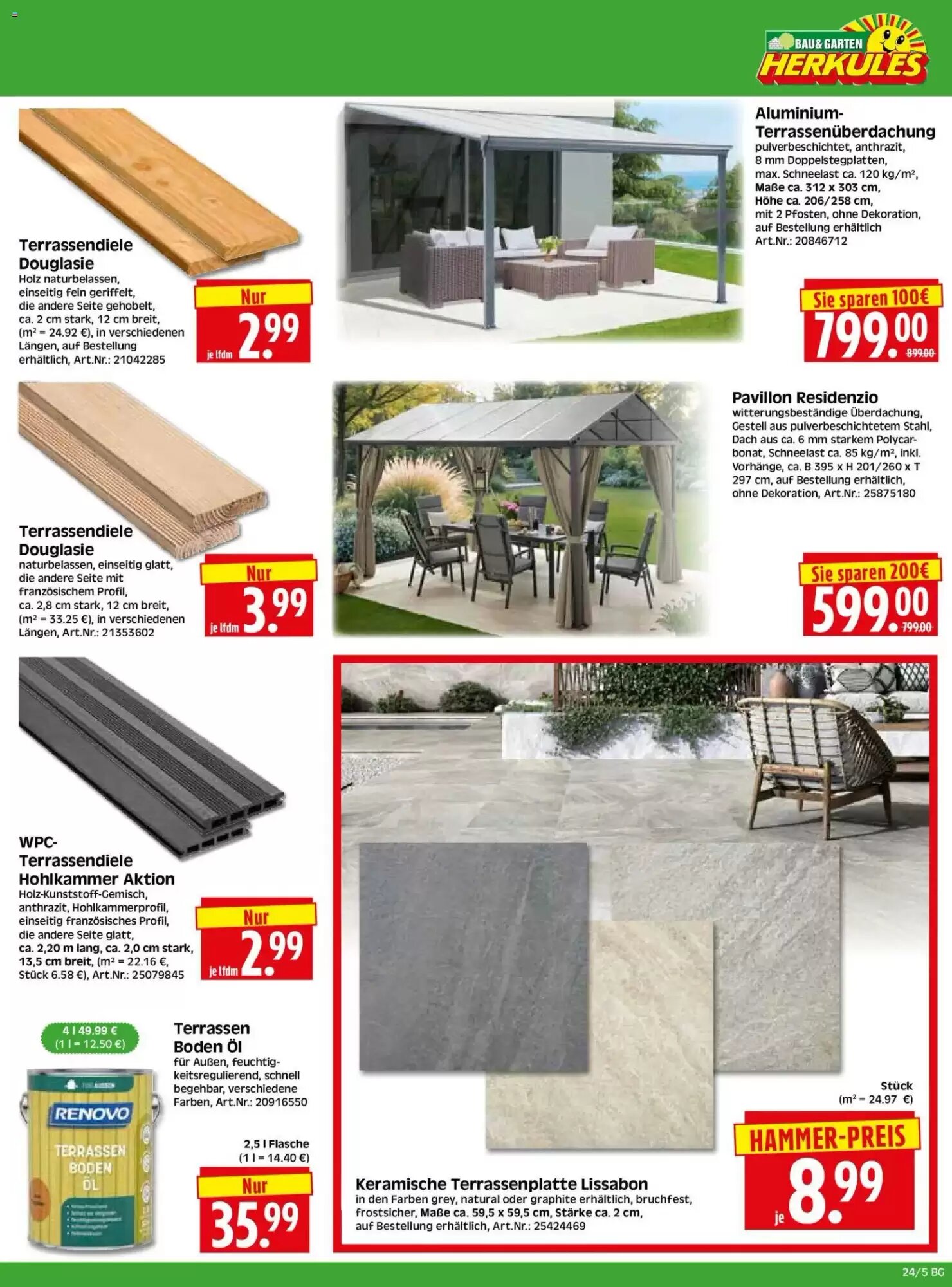 Herkules Baumarkt Prospekt (ab 08.06.2026) zum Blättern - Seite 5