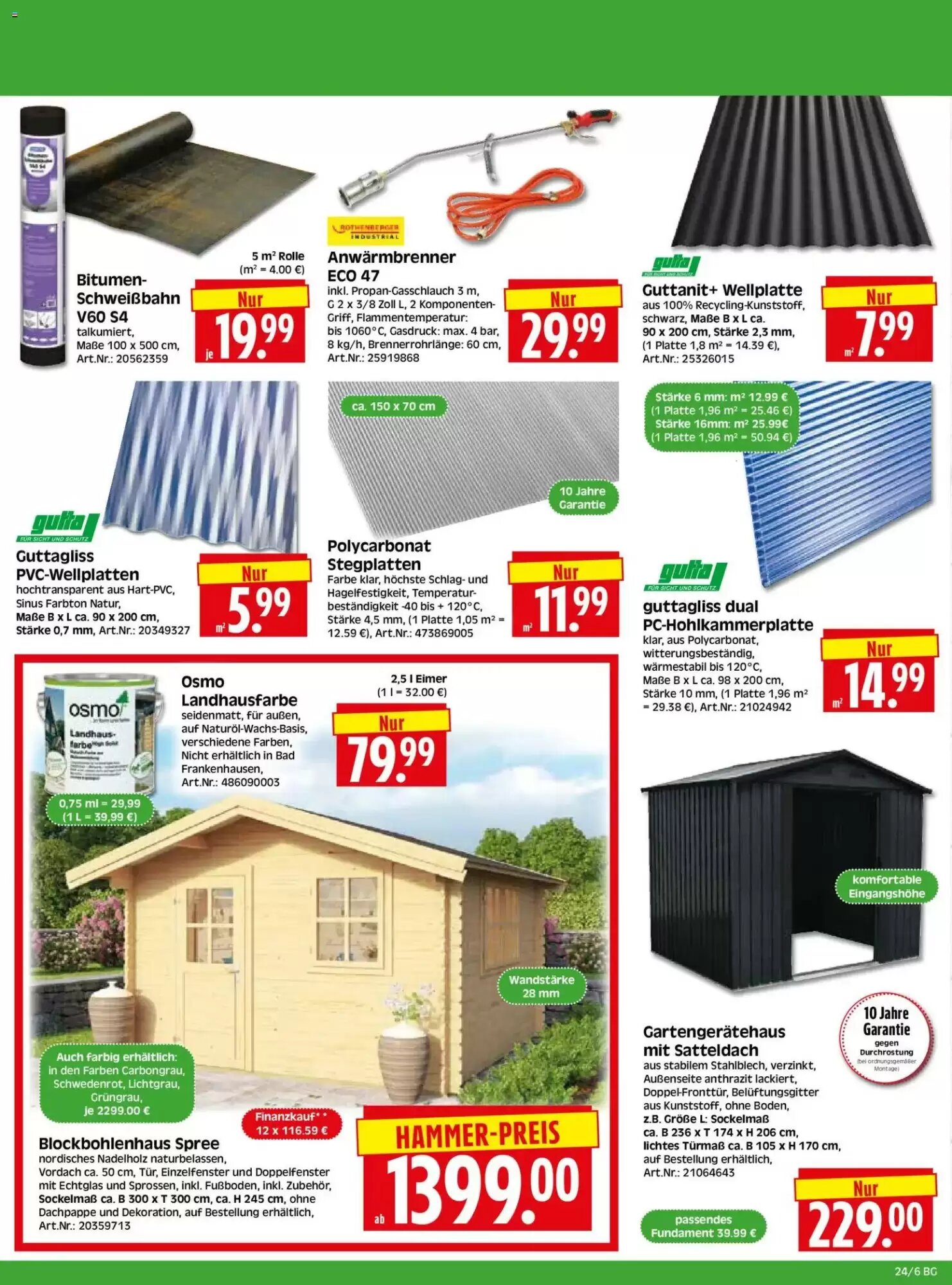 Herkules Baumarkt Prospekt (ab 08.06.2026) zum Blättern - Seite 6