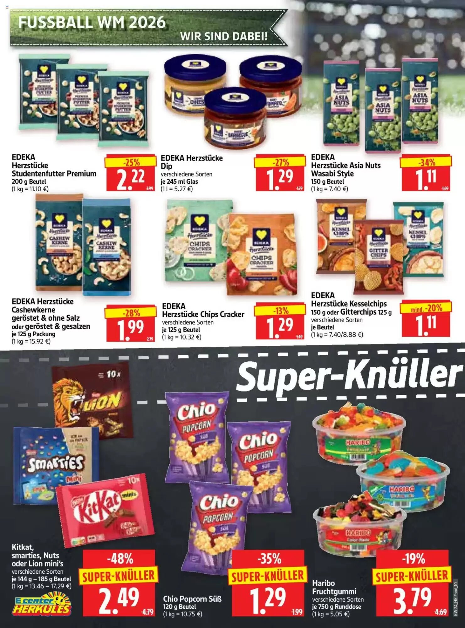 Edeka Herkules Prospekt (ab 08.06.2026) zum Blättern - Seite 10