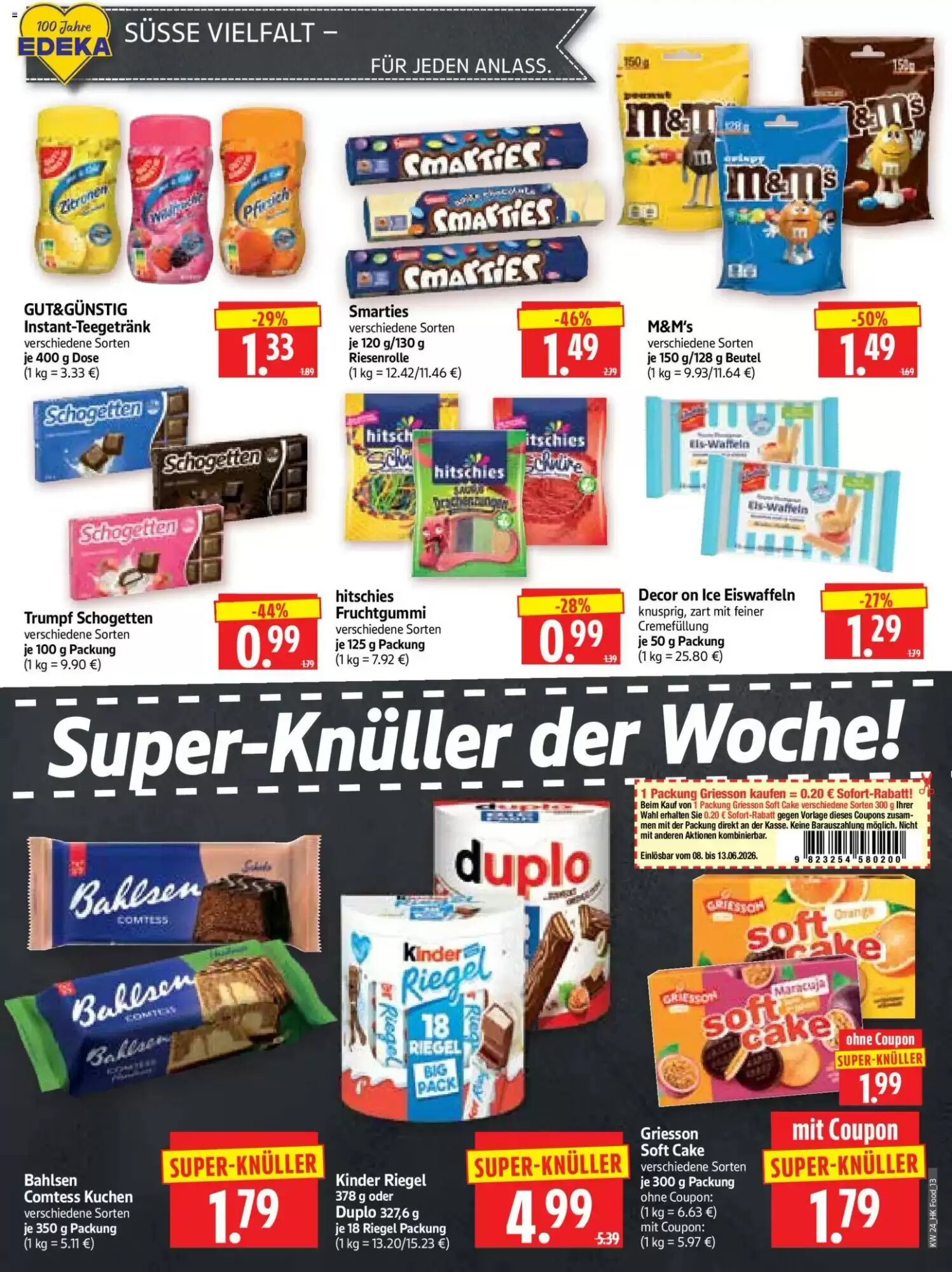Edeka Herkules Prospekt (ab 08.06.2026) zum Blättern - Seite 13