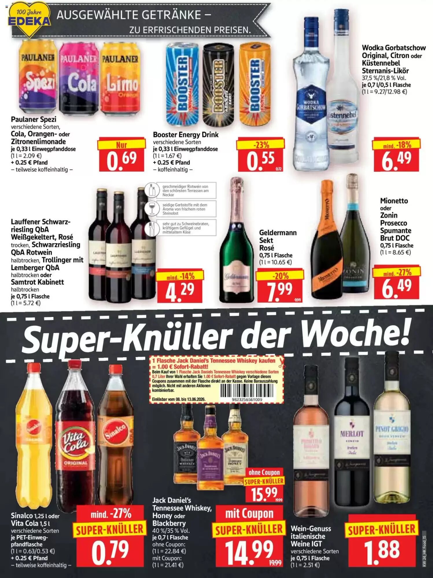 Edeka Herkules Prospekt (ab 08.06.2026) zum Blättern - Seite 15