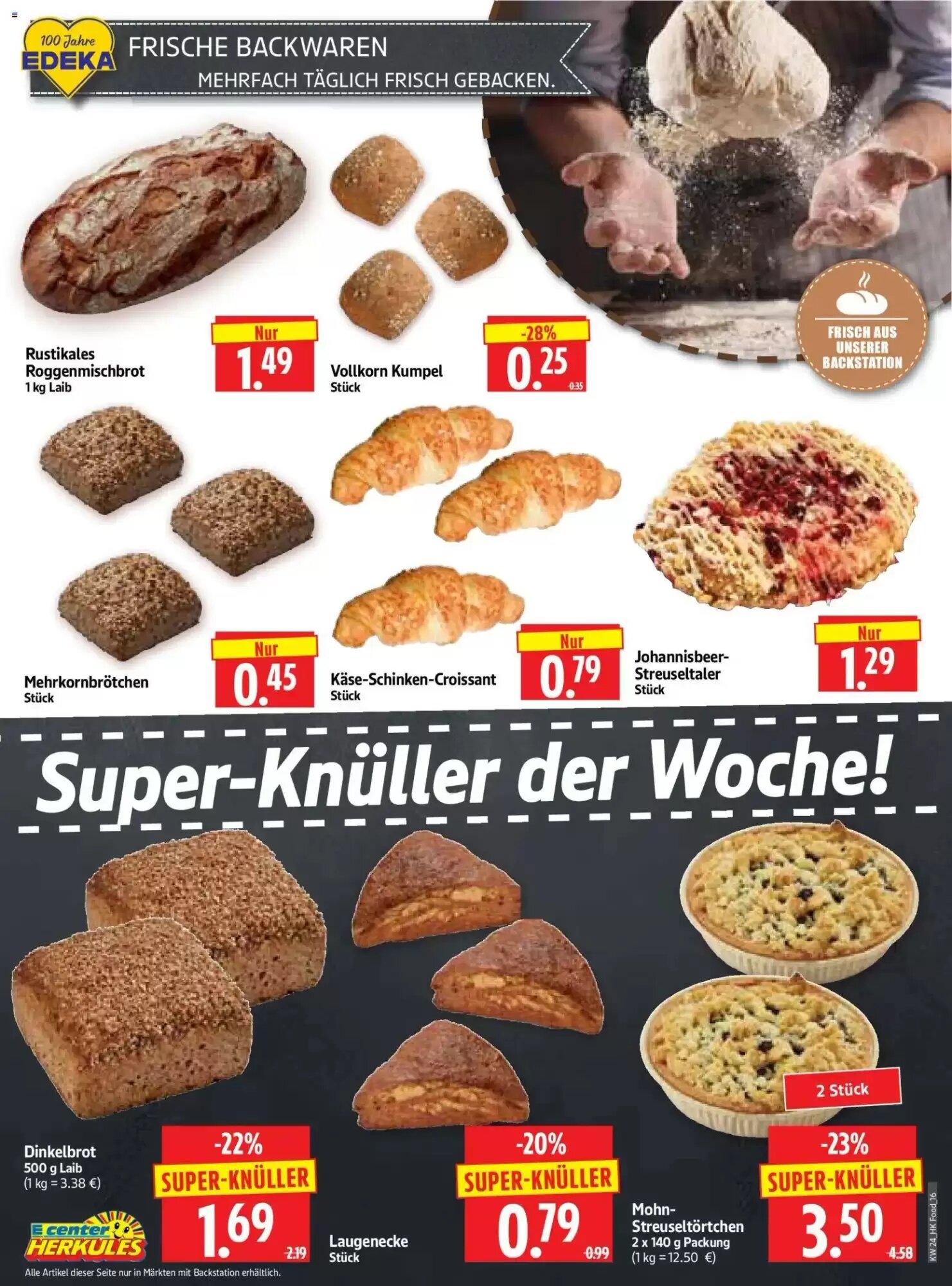 Edeka Herkules Prospekt (ab 08.06.2026) zum Blättern - Seite 16