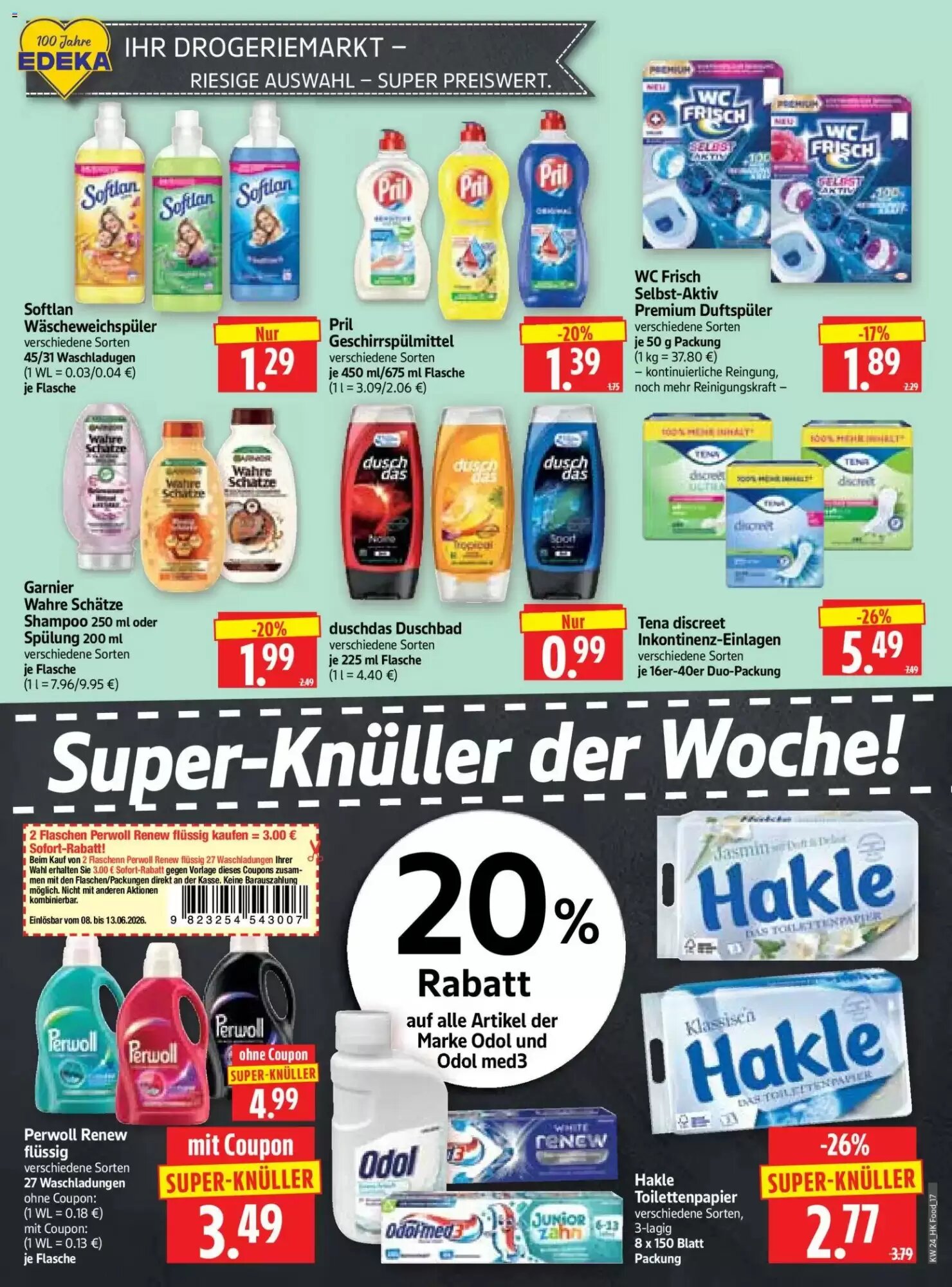 Edeka Herkules Prospekt (ab 08.06.2026) zum Blättern - Seite 17