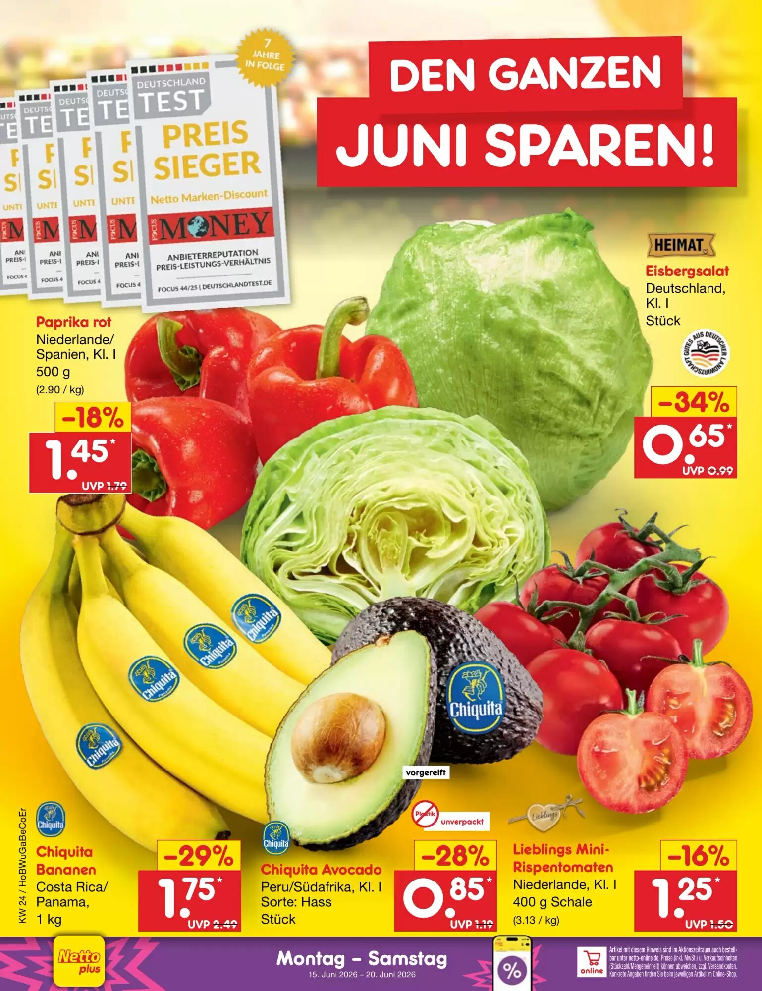 Netto Marken-Discount Prospekt (ab 08.06.2026) zum Blättern - Seite 12