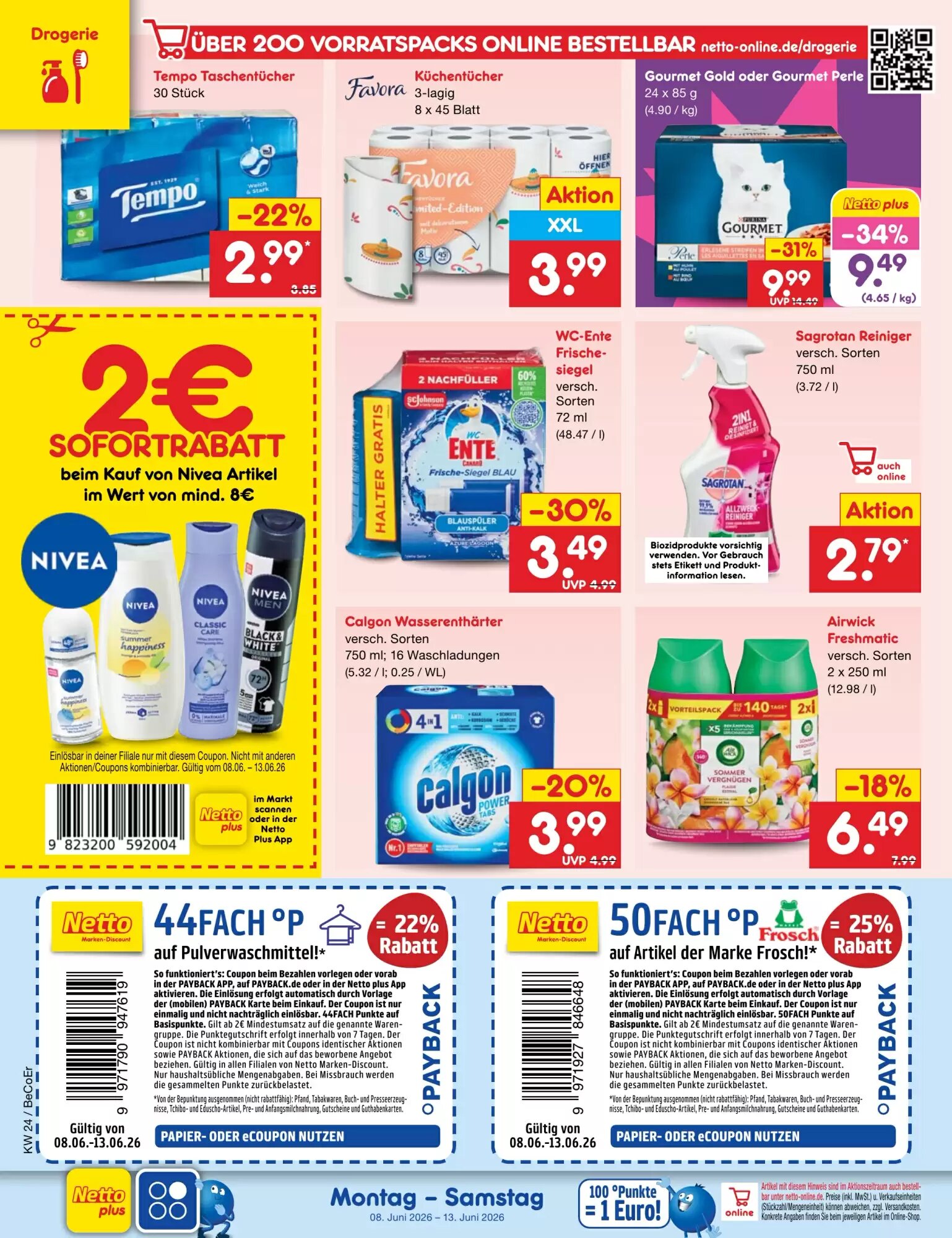 Netto Marken-Discount Prospekt (ab 08.06.2026) zum Blättern - Seite 44