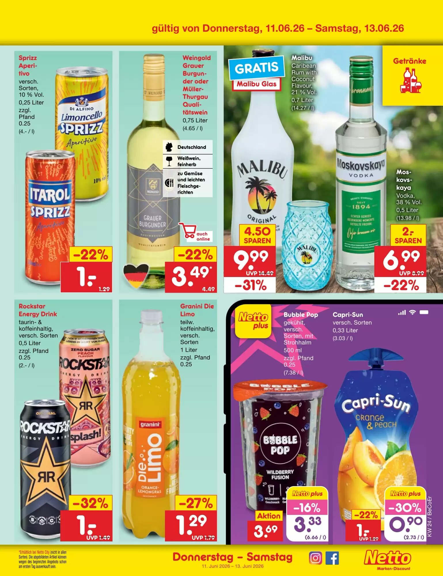 Netto Marken-Discount Prospekt (ab 08.06.2026) zum Blättern - Seite 59