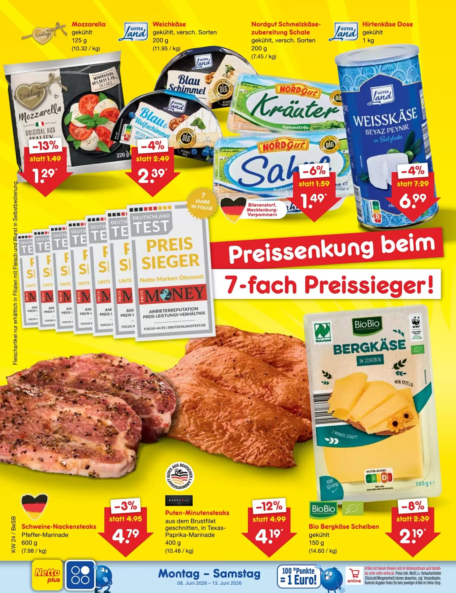 Netto Marken-Discount Prospekt (ab 08.06.2026) zum Blättern - Seite 6