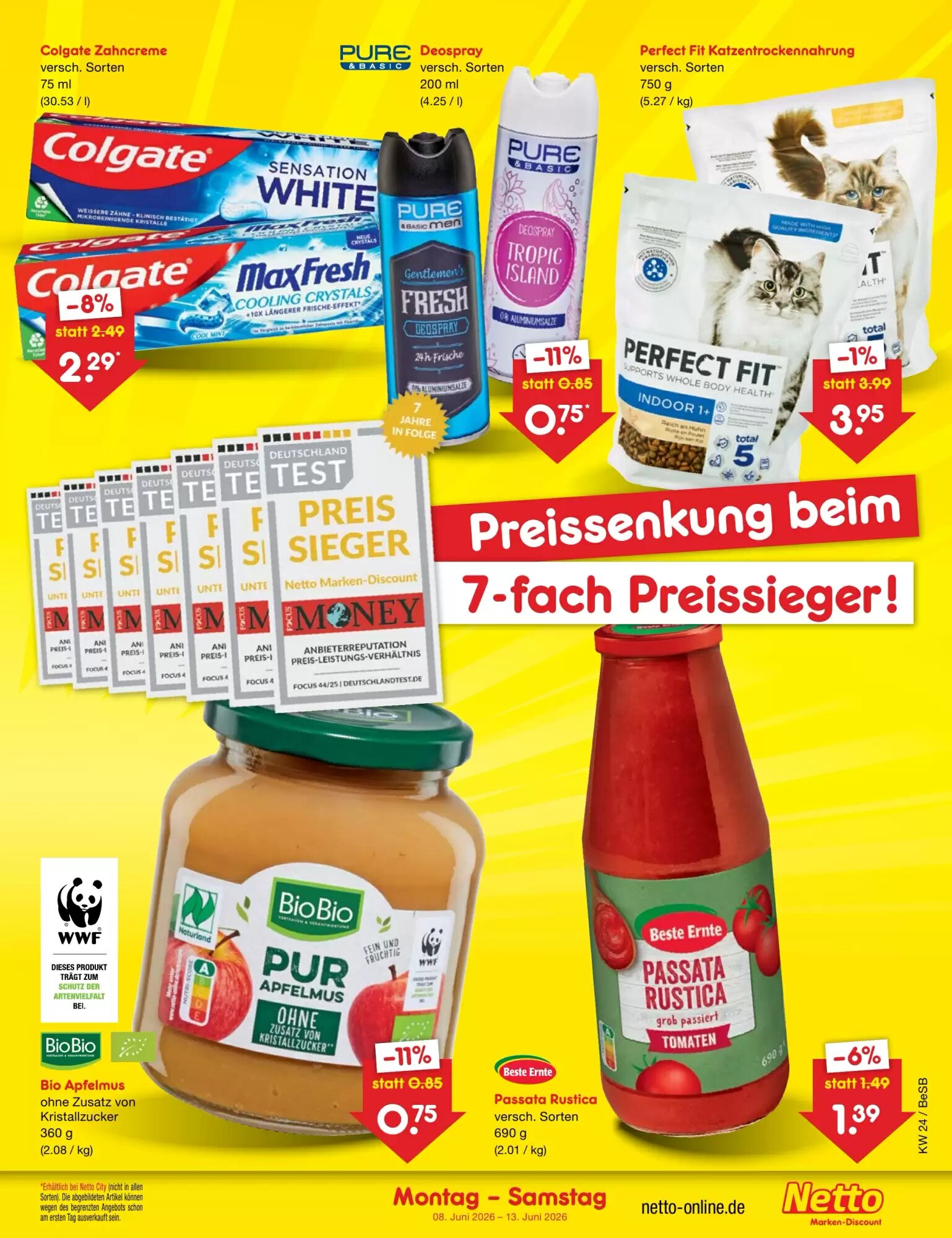 Netto Marken-Discount Prospekt (ab 08.06.2026) zum Blättern - Seite 7