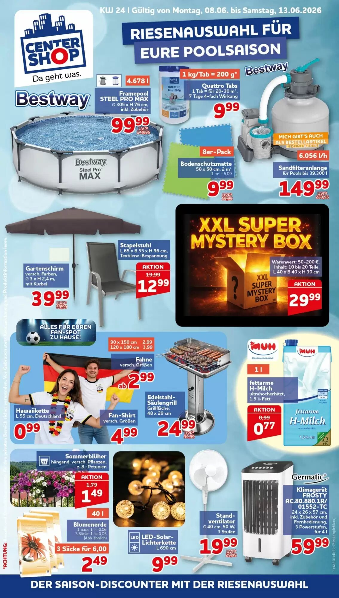 CENTERSHOP Prospekt (ab 08.06.2026) zum Blättern - Seite 1