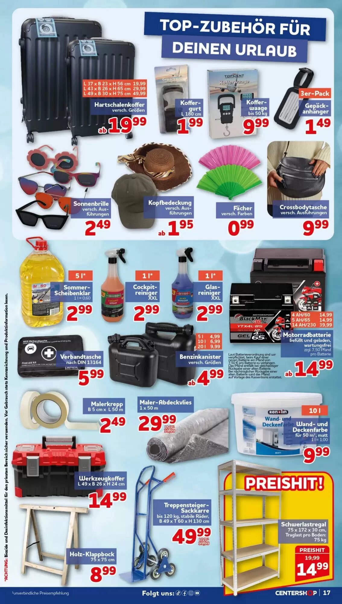 CENTERSHOP Prospekt (ab 08.06.2026) zum Blättern - Seite 17