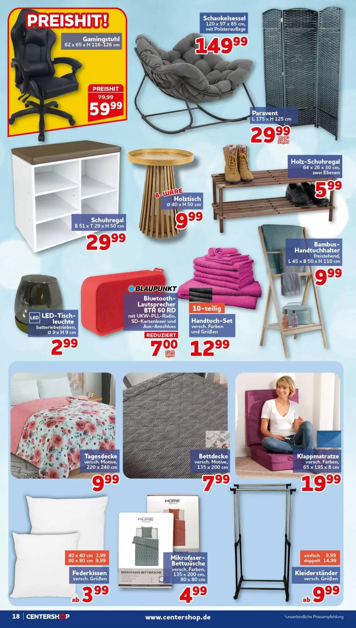 CENTERSHOP Prospekt (ab 08.06.2026) zum Blättern - Seite 18