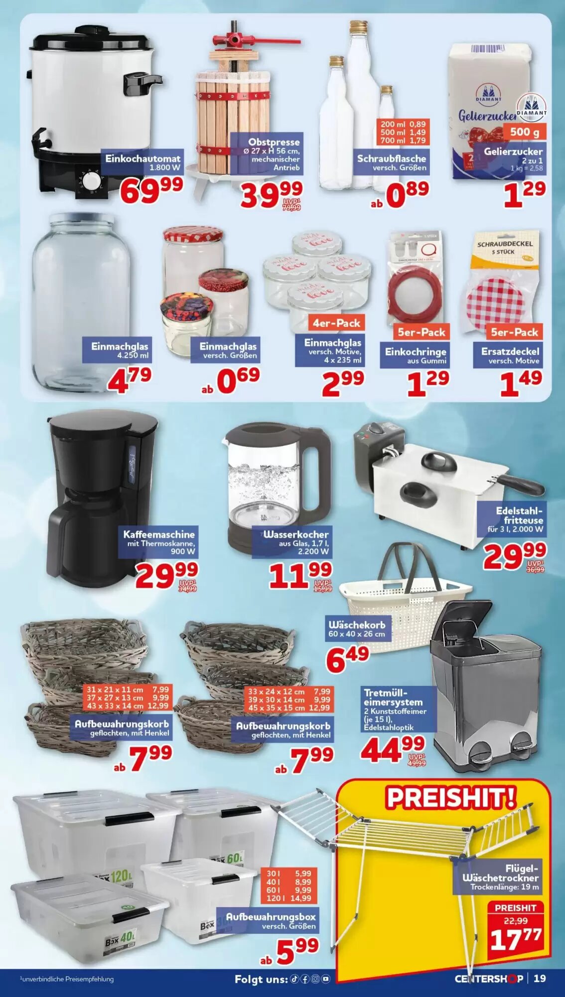 CENTERSHOP Prospekt (ab 08.06.2026) zum Blättern - Seite 19