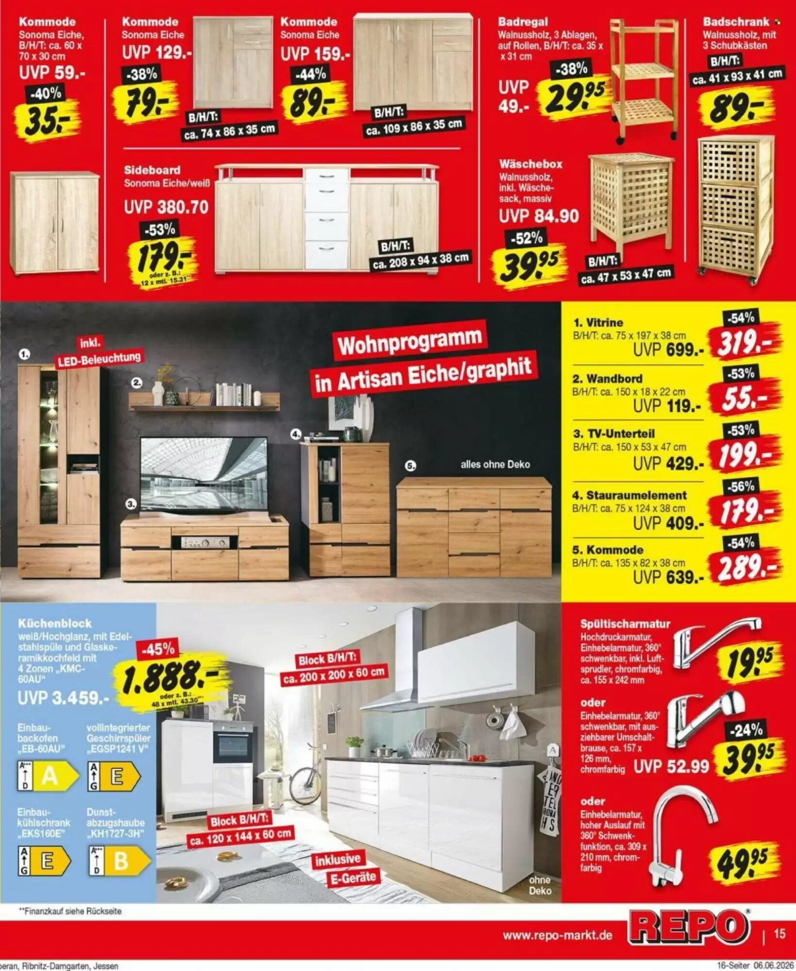 Repo Markt Prospekt (ab 08.06.2026) zum Blättern - Seite 15