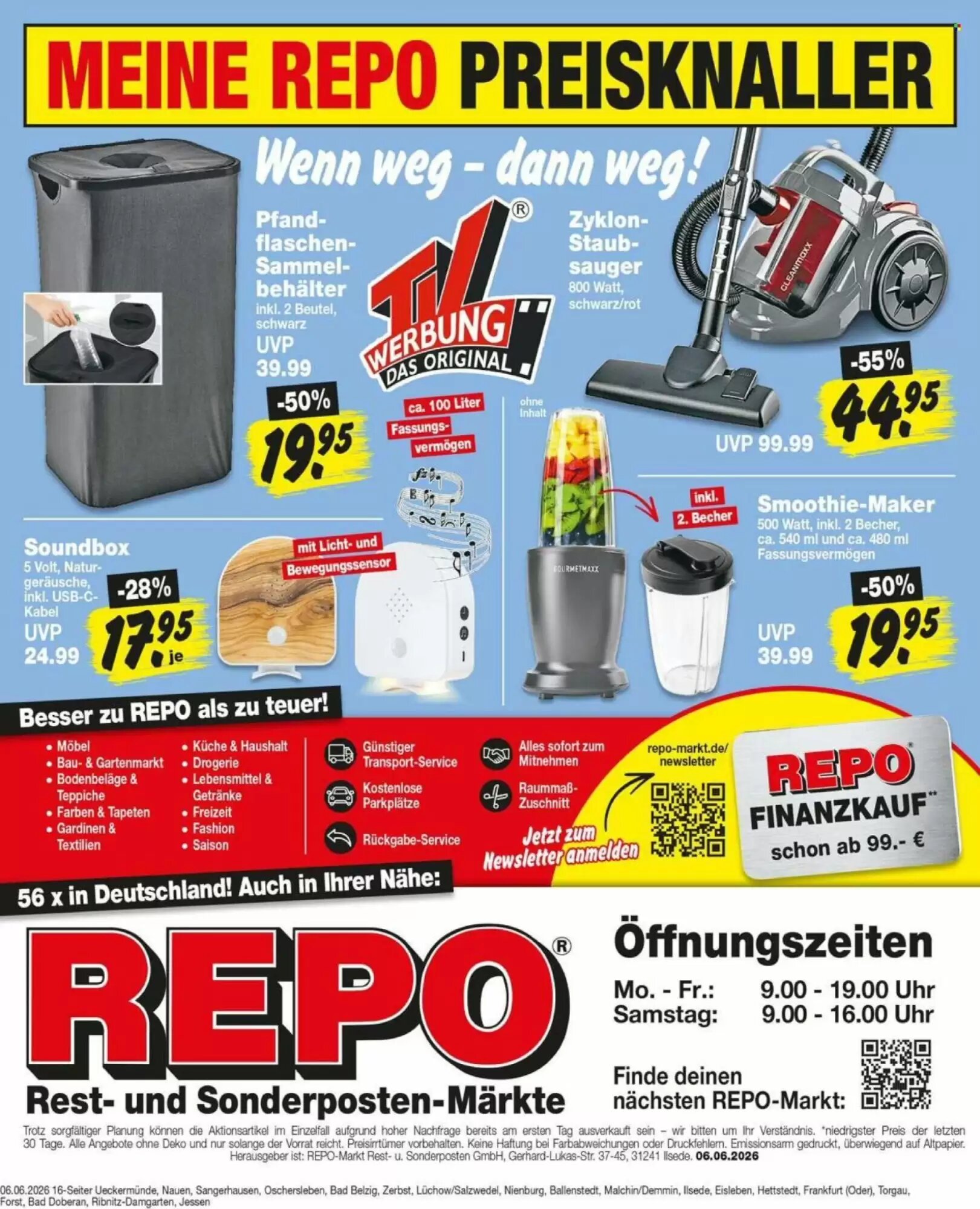 Repo Markt Prospekt (ab 08.06.2026) zum Blättern - Seite 16