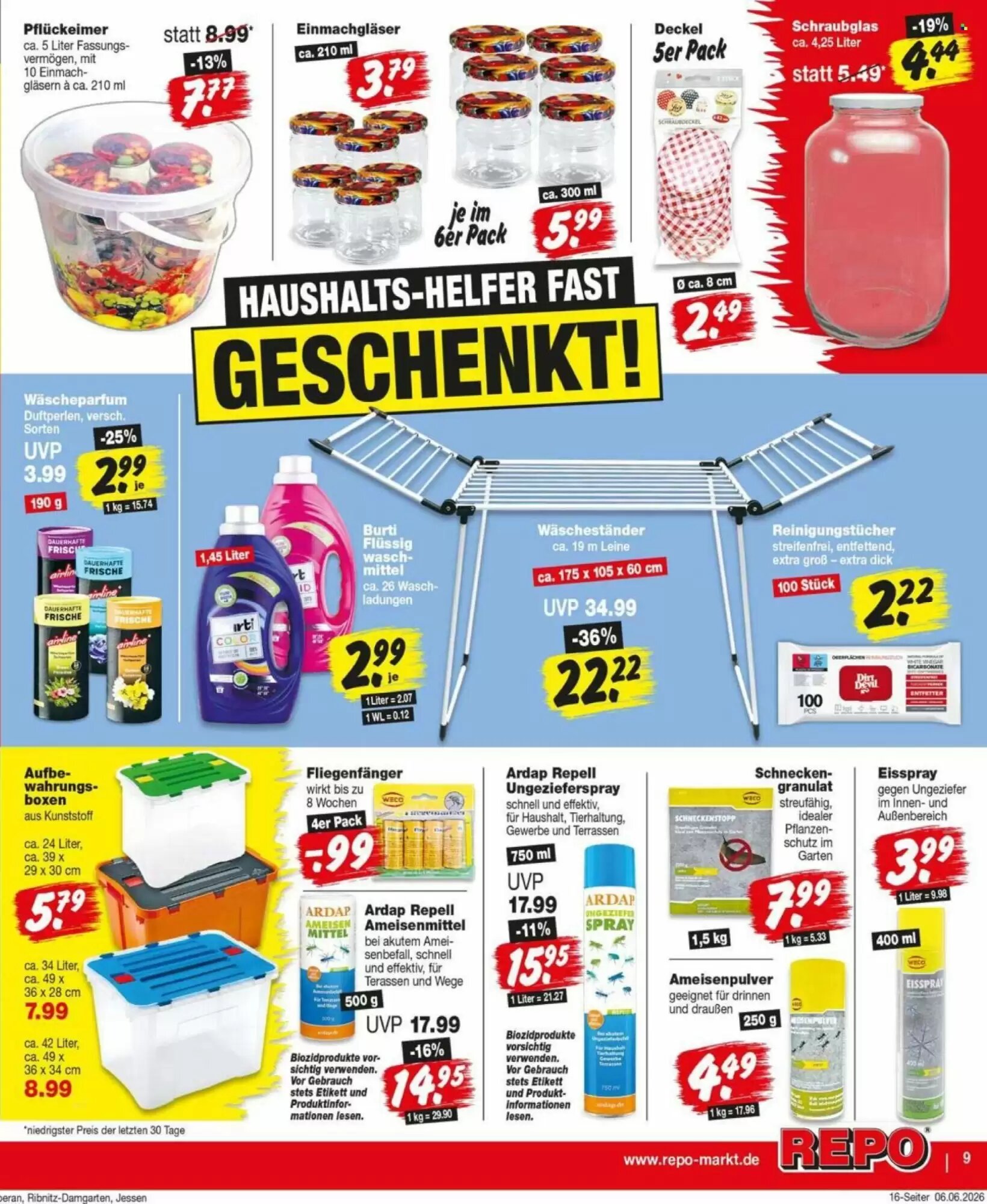 Repo Markt Prospekt (ab 08.06.2026) zum Blättern - Seite 9