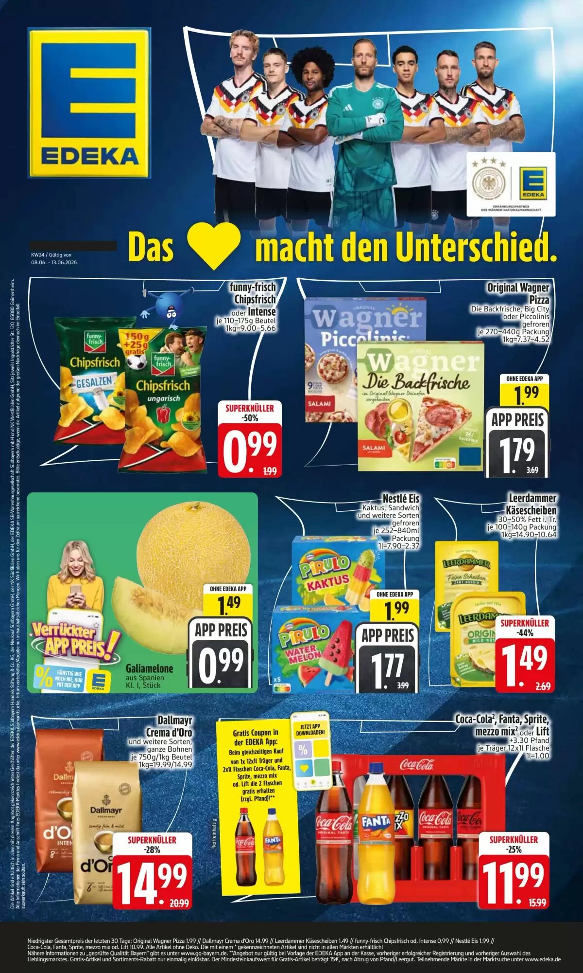 Edeka Niemerszein Prospekt (ab 08.06.2026) zum Blättern - Seite 1
