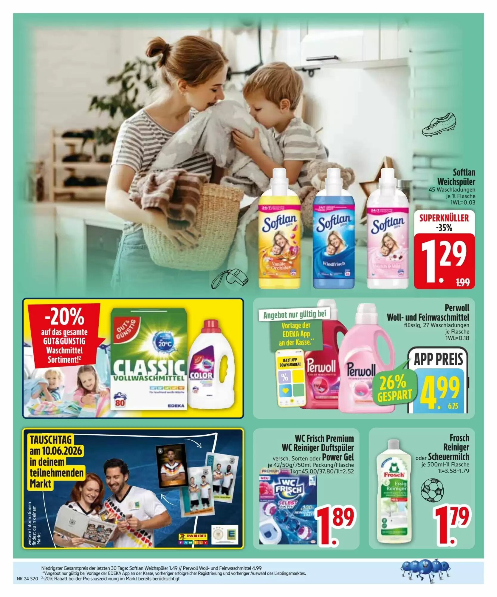 Edeka Niemerszein Prospekt (ab 08.06.2026) zum Blättern - Seite 22