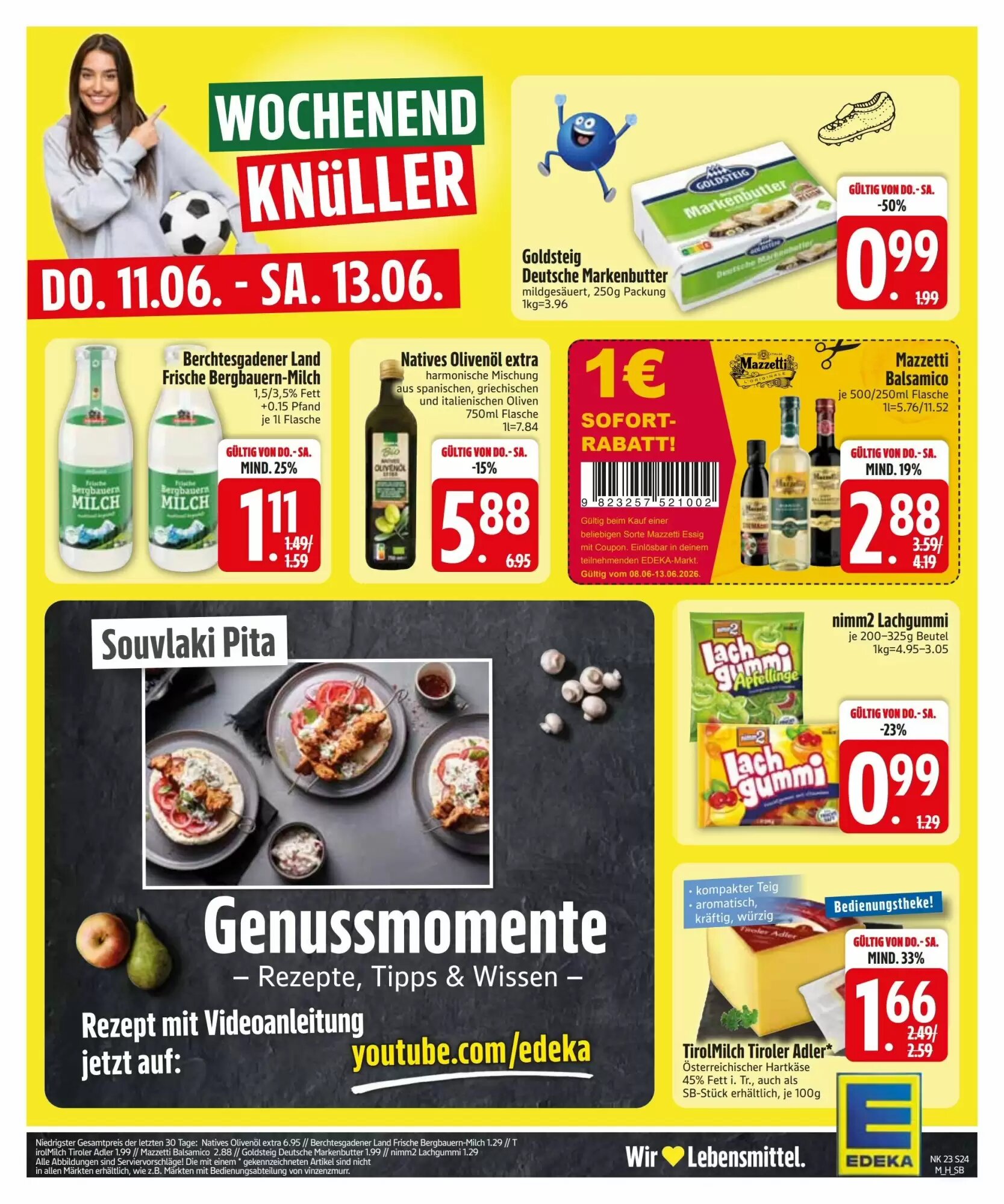 Edeka Niemerszein Prospekt (ab 08.06.2026) zum Blättern - Seite 26