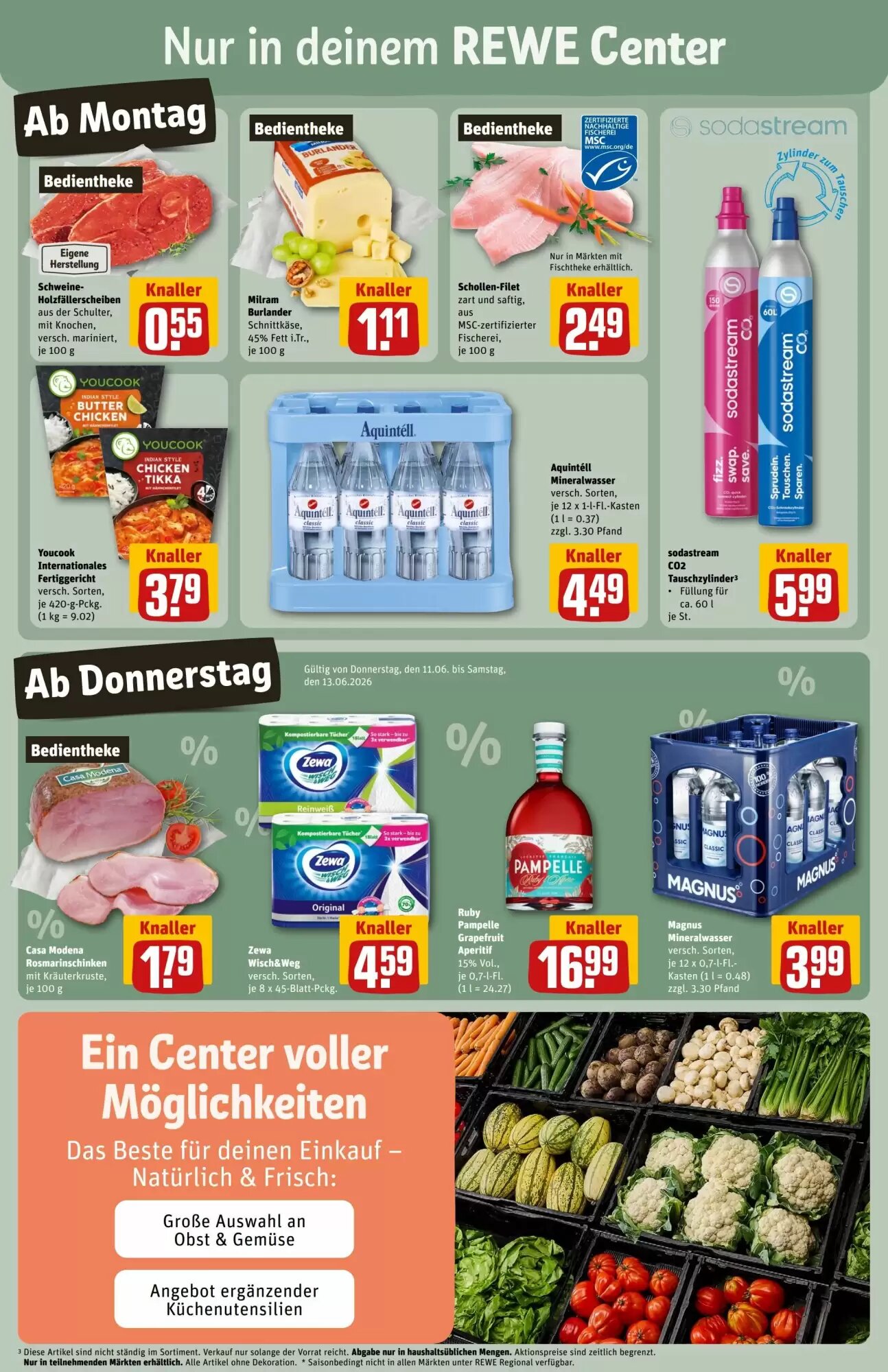REWE Center Prospekt (ab 08.06.2026) zum Blättern - Seite 3