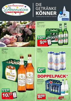 Getränkeparadies Gefromm Prospekt (ab 08.06.2026) zum Blättern