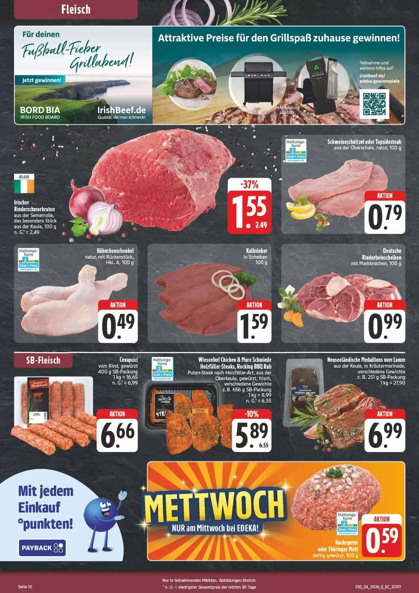 Edeka Aktiv Markt Prospekt (ab 08.06.2026) zum Blättern - Seite 10