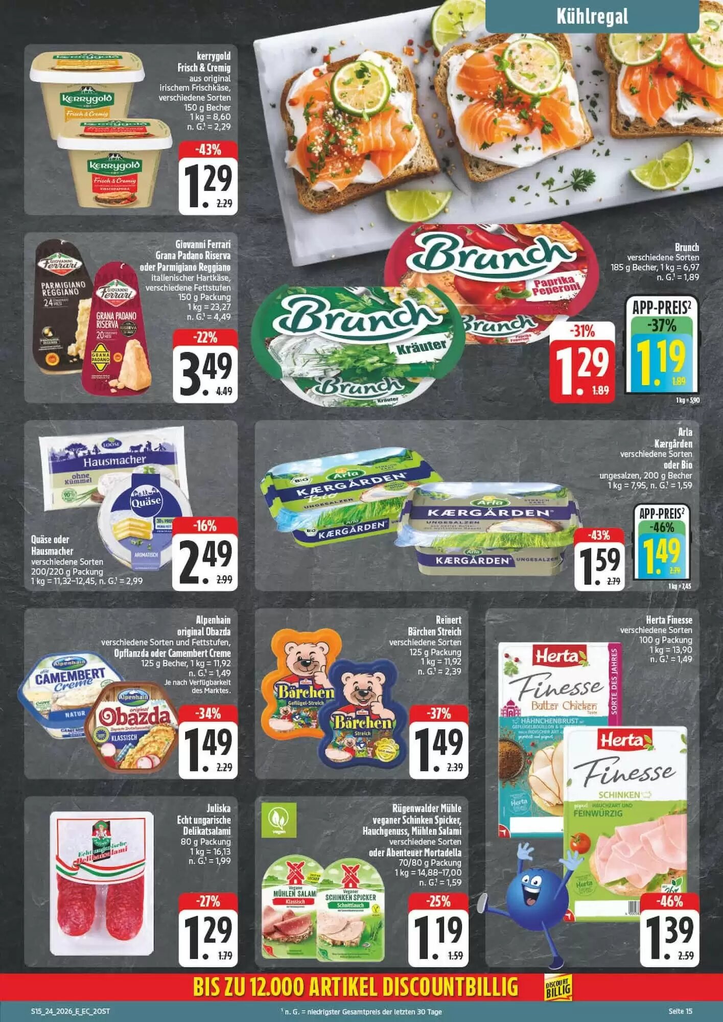 Edeka Aktiv Markt Prospekt (ab 08.06.2026) zum Blättern - Seite 15