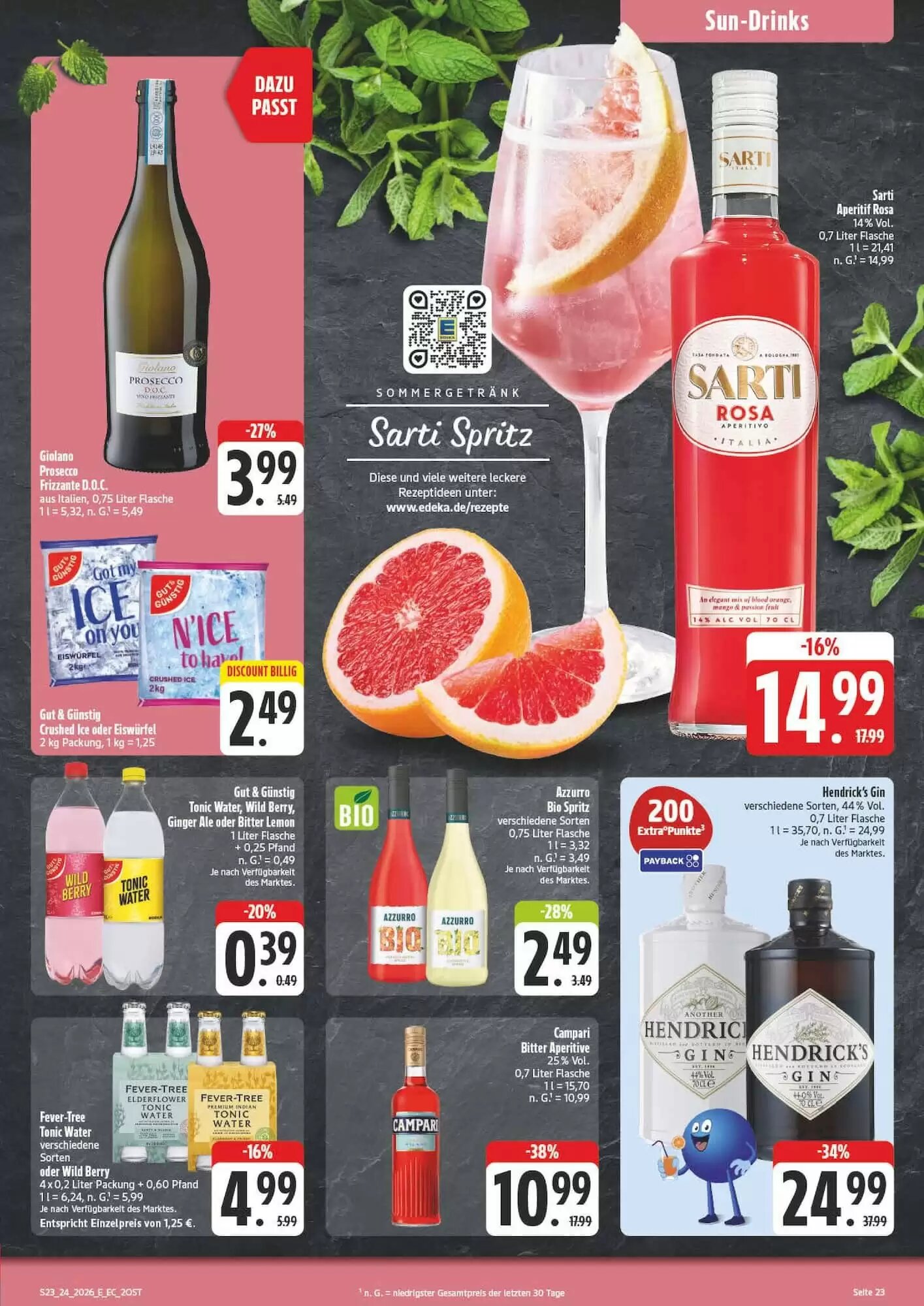 Edeka Aktiv Markt Prospekt (ab 08.06.2026) zum Blättern - Seite 23