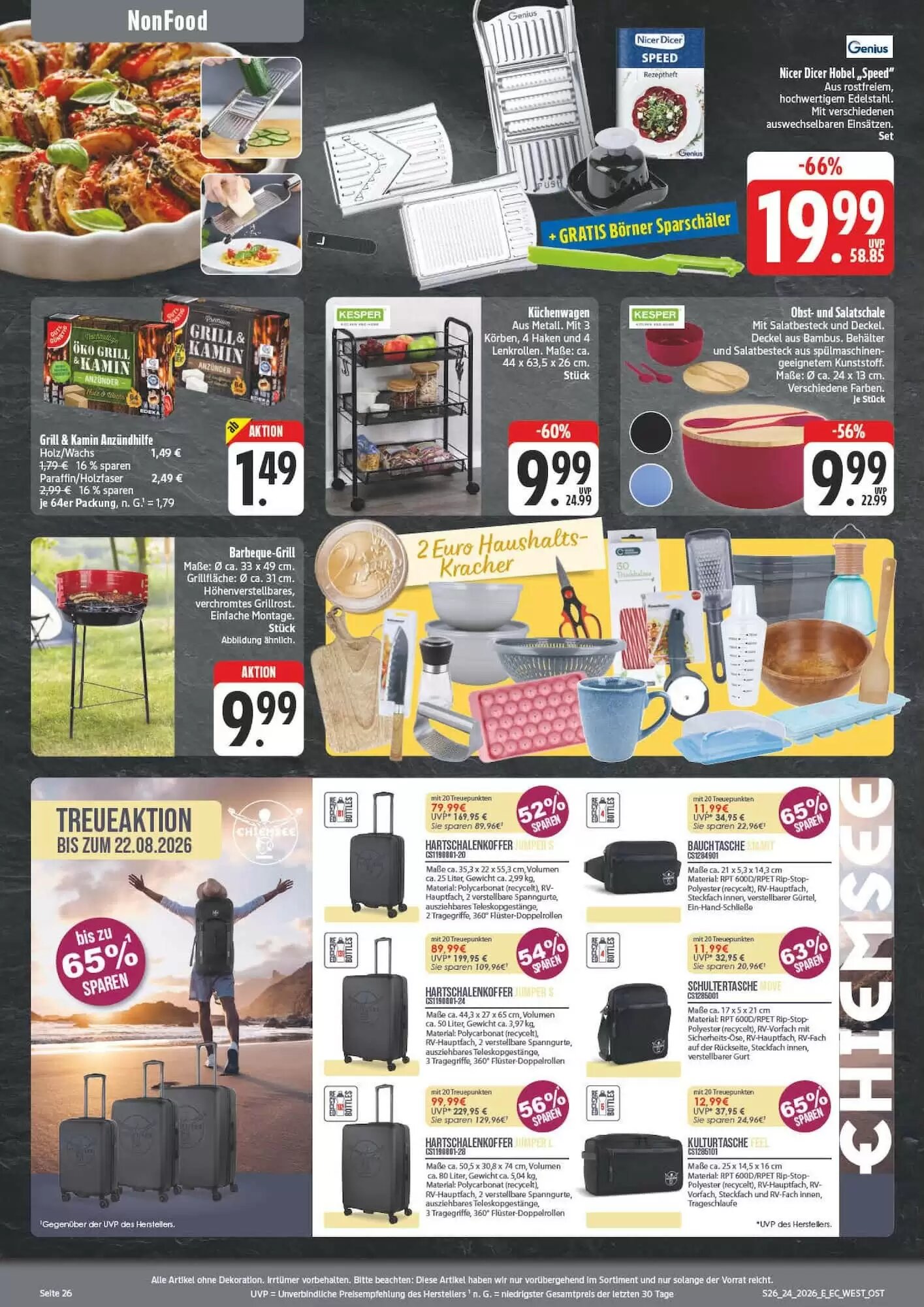 Edeka Aktiv Markt Prospekt (ab 08.06.2026) zum Blättern - Seite 26