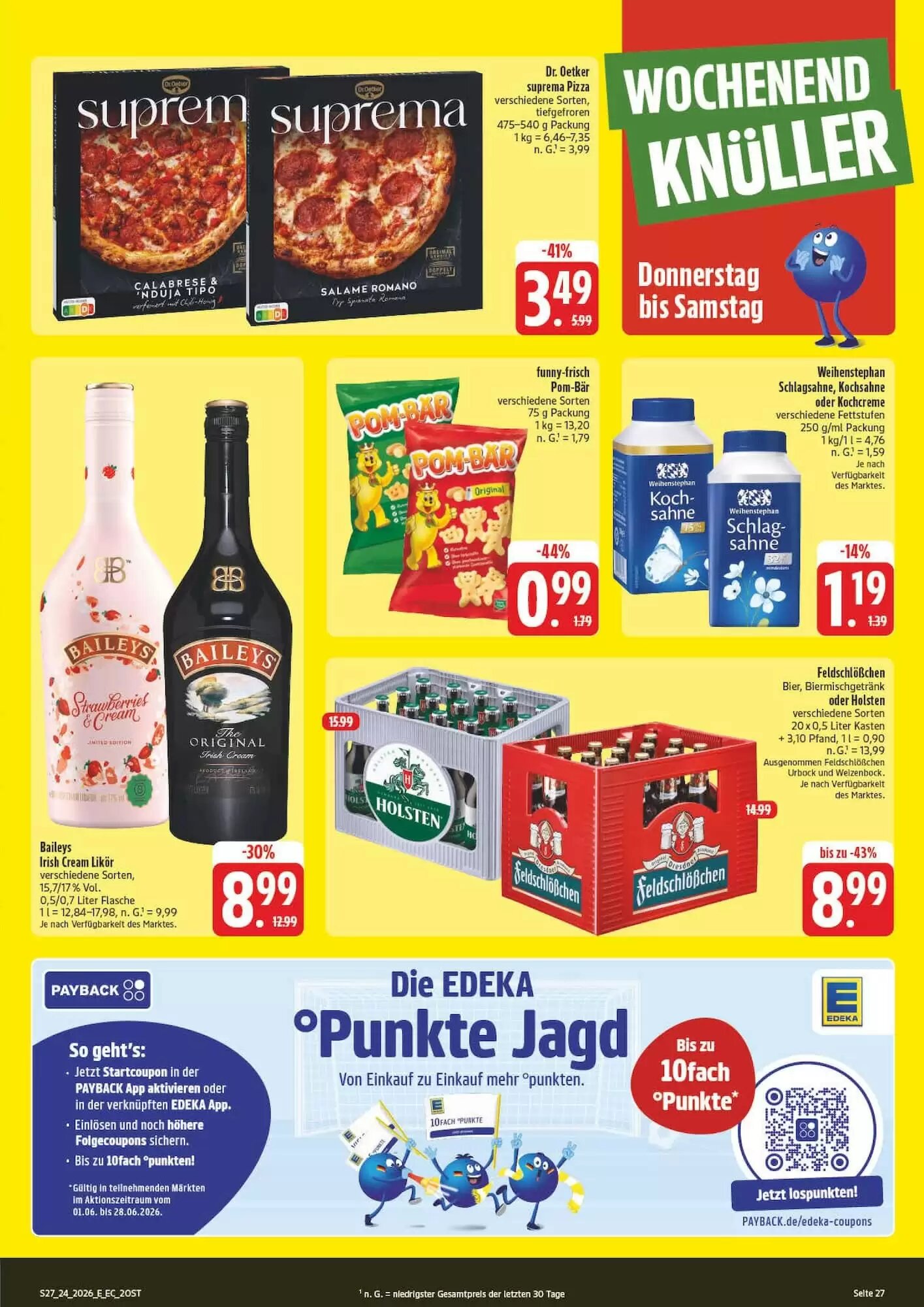 Edeka Aktiv Markt Prospekt (ab 08.06.2026) zum Blättern - Seite 27
