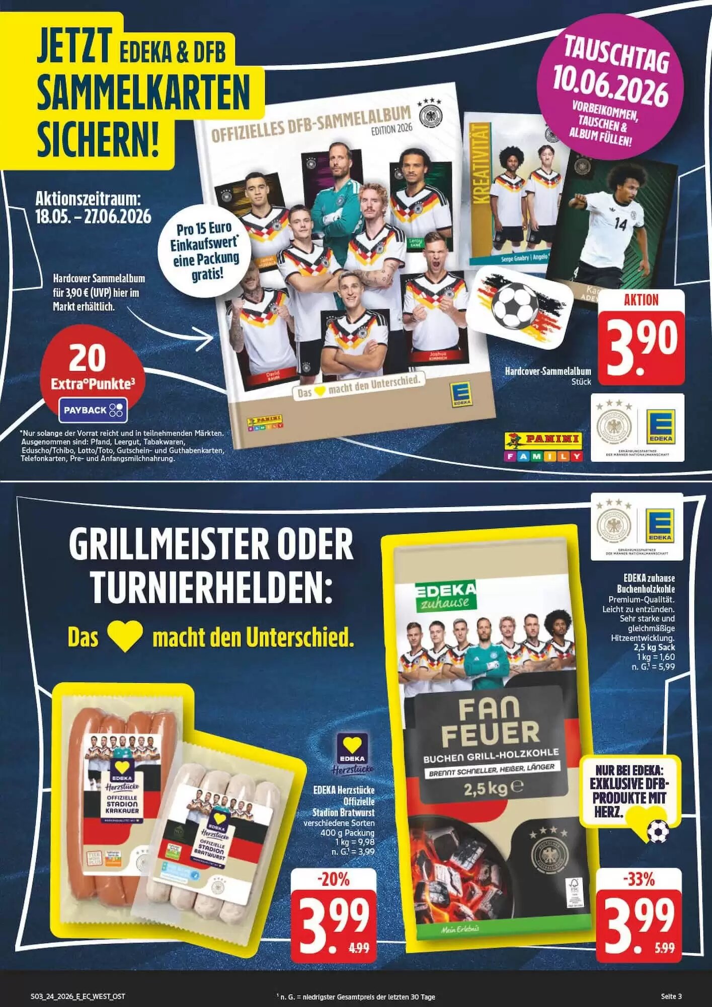Edeka Aktiv Markt Prospekt (ab 08.06.2026) zum Blättern - Seite 3