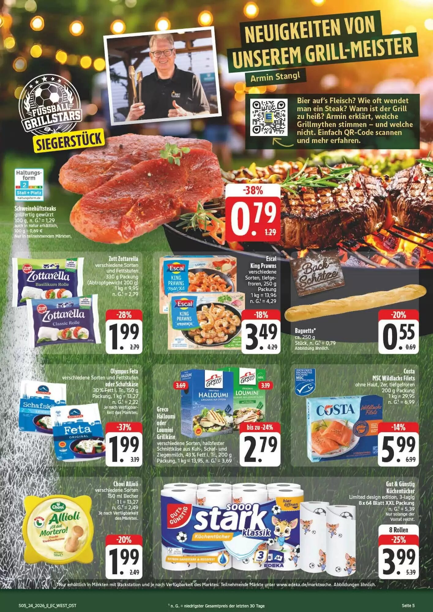 Edeka Aktiv Markt Prospekt (ab 08.06.2026) zum Blättern - Seite 5