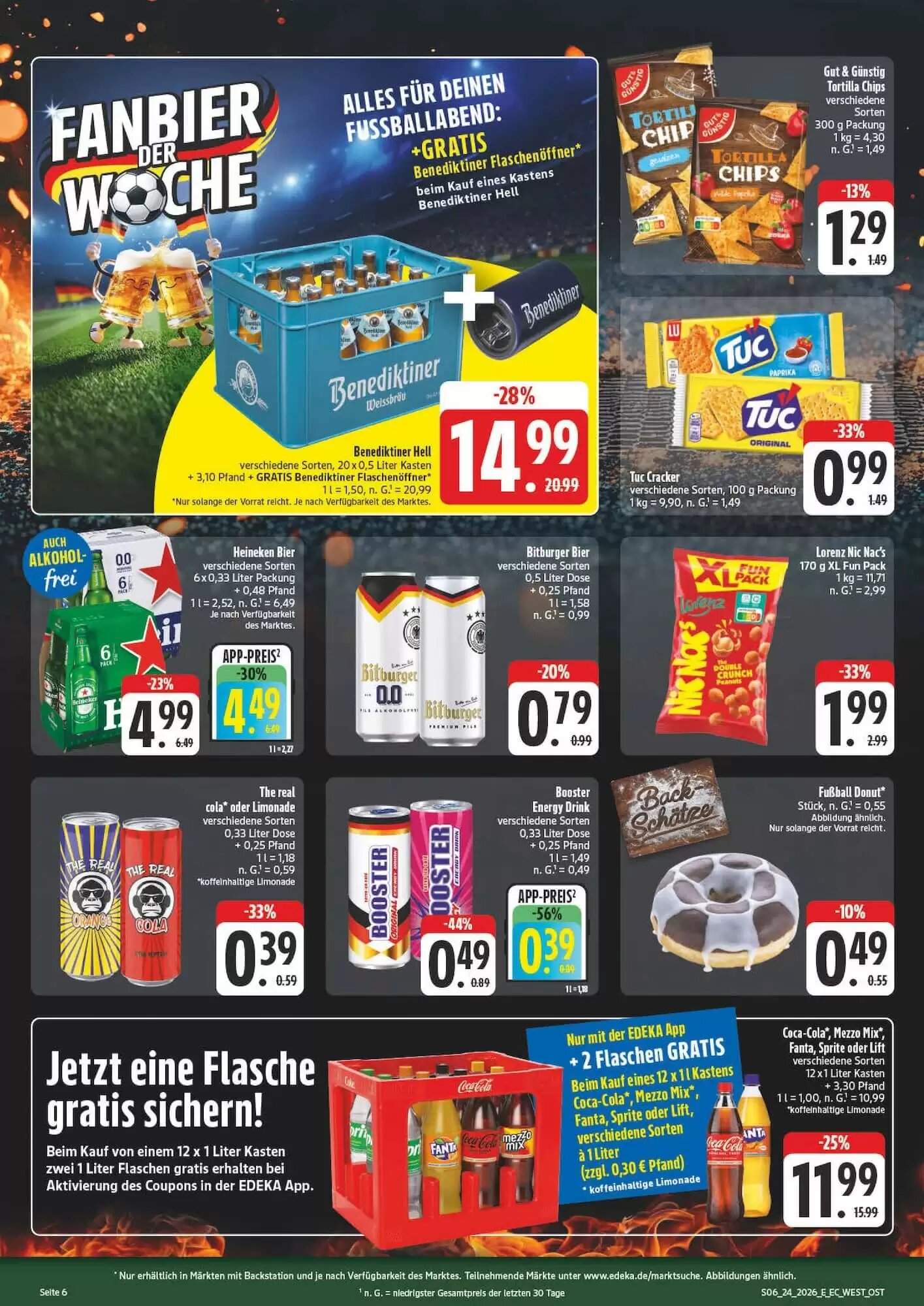 Edeka Aktiv Markt Prospekt (ab 08.06.2026) zum Blättern - Seite 6