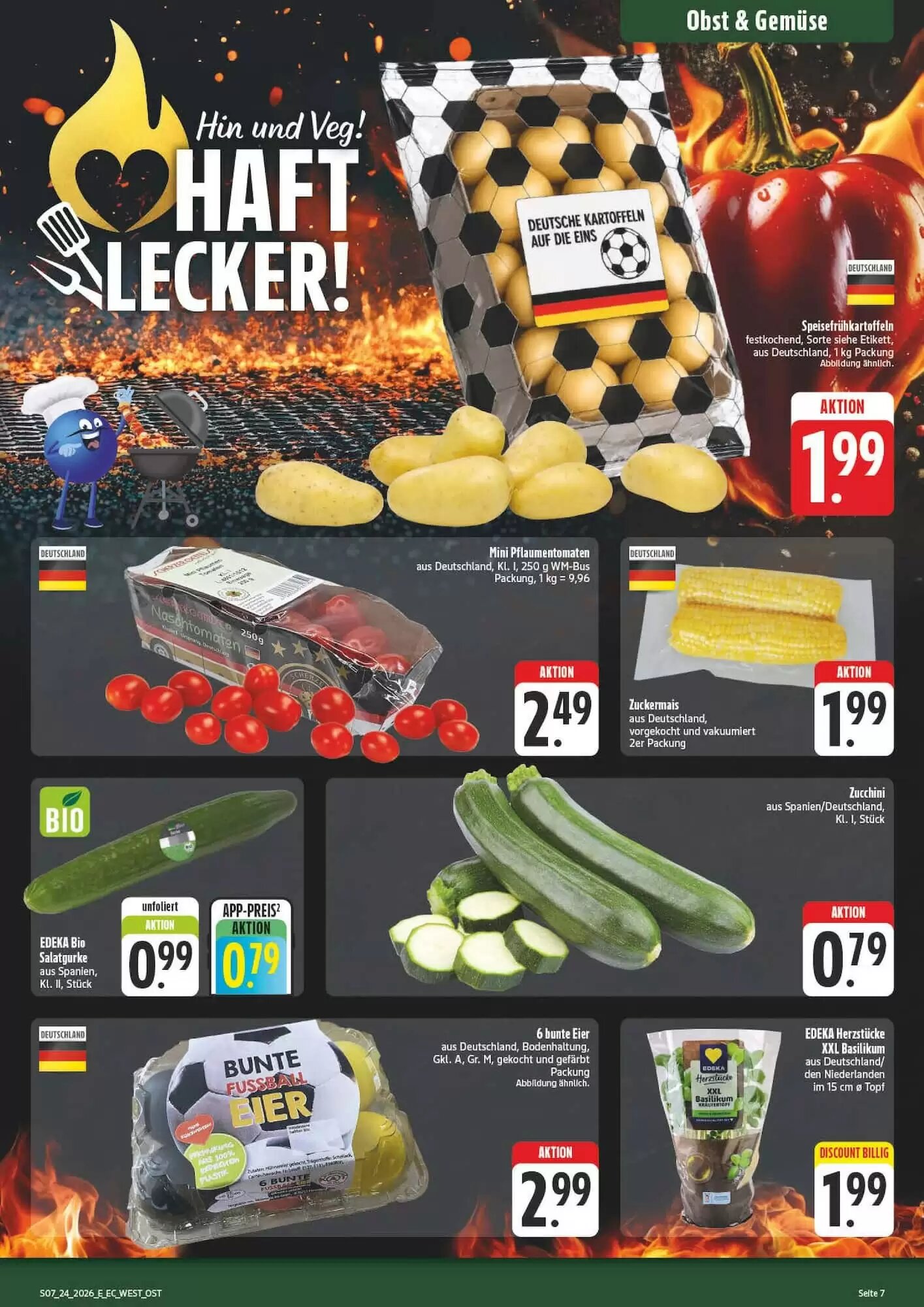 Edeka Aktiv Markt Prospekt (ab 08.06.2026) zum Blättern - Seite 7