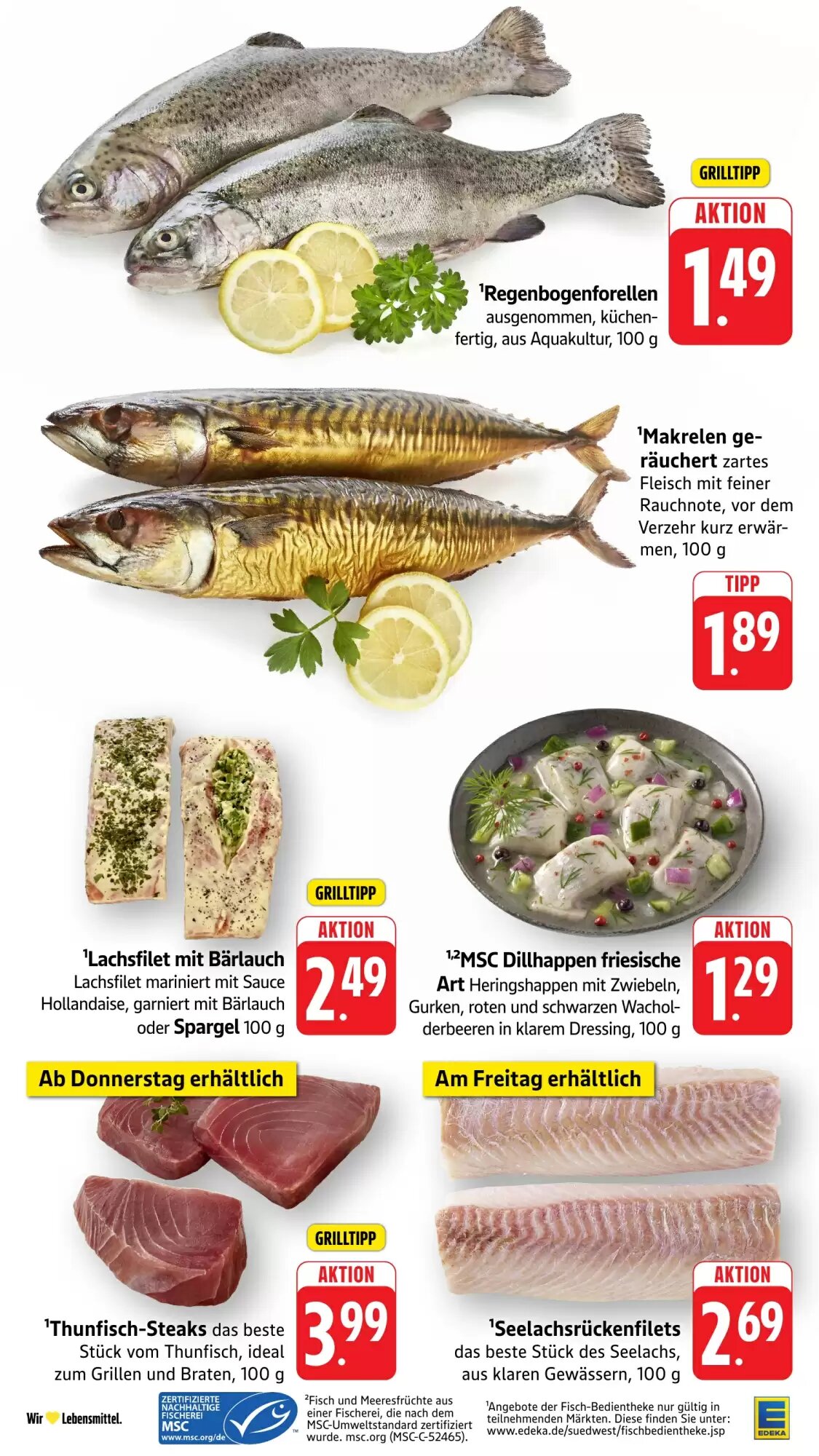 EDEKA Berger Prospekt (ab 08.06.2026) zum Blättern - Seite 13